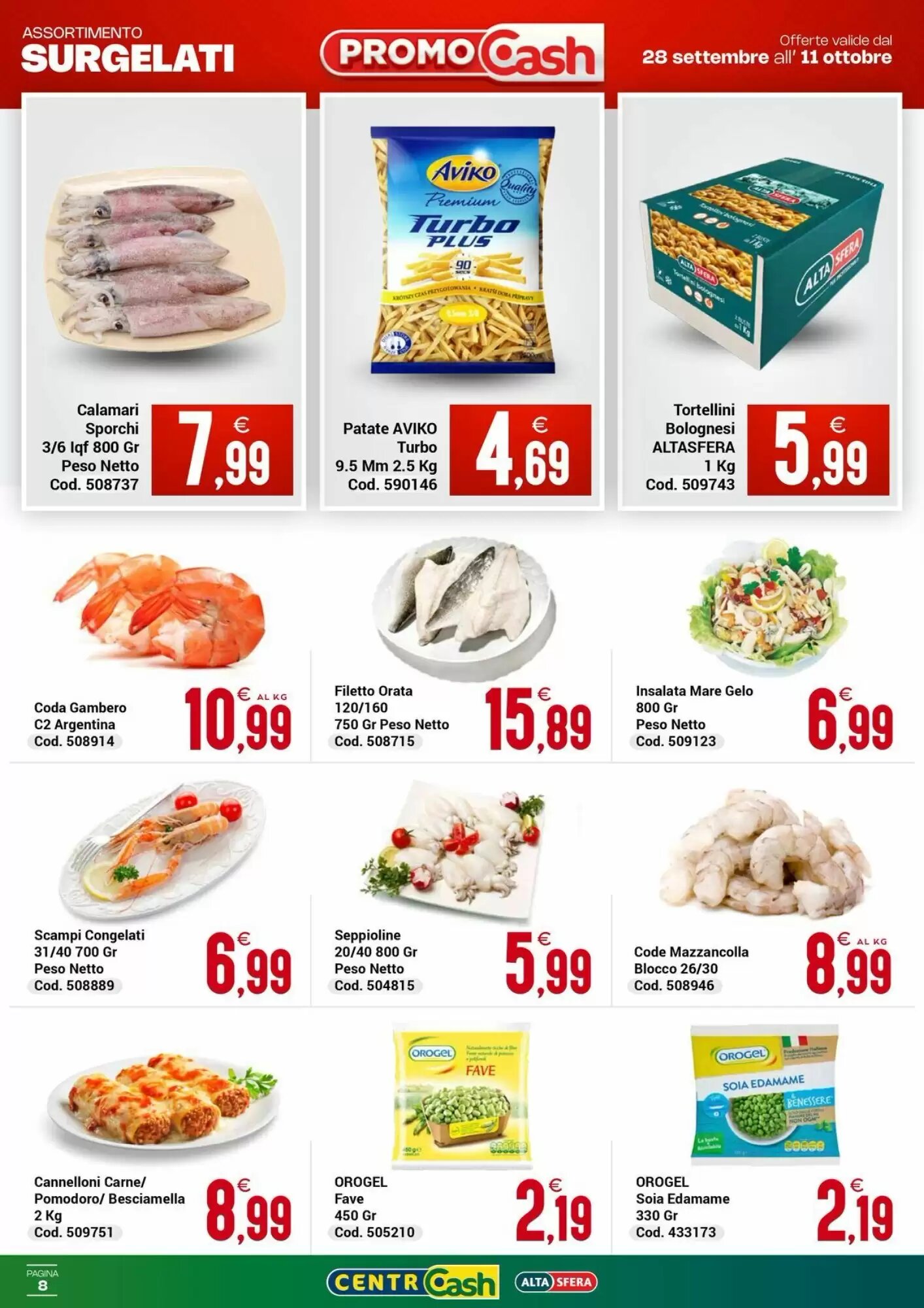 Volantino promozionale Centro Cash  valide dal 28/09/2026 - Pagina 8.