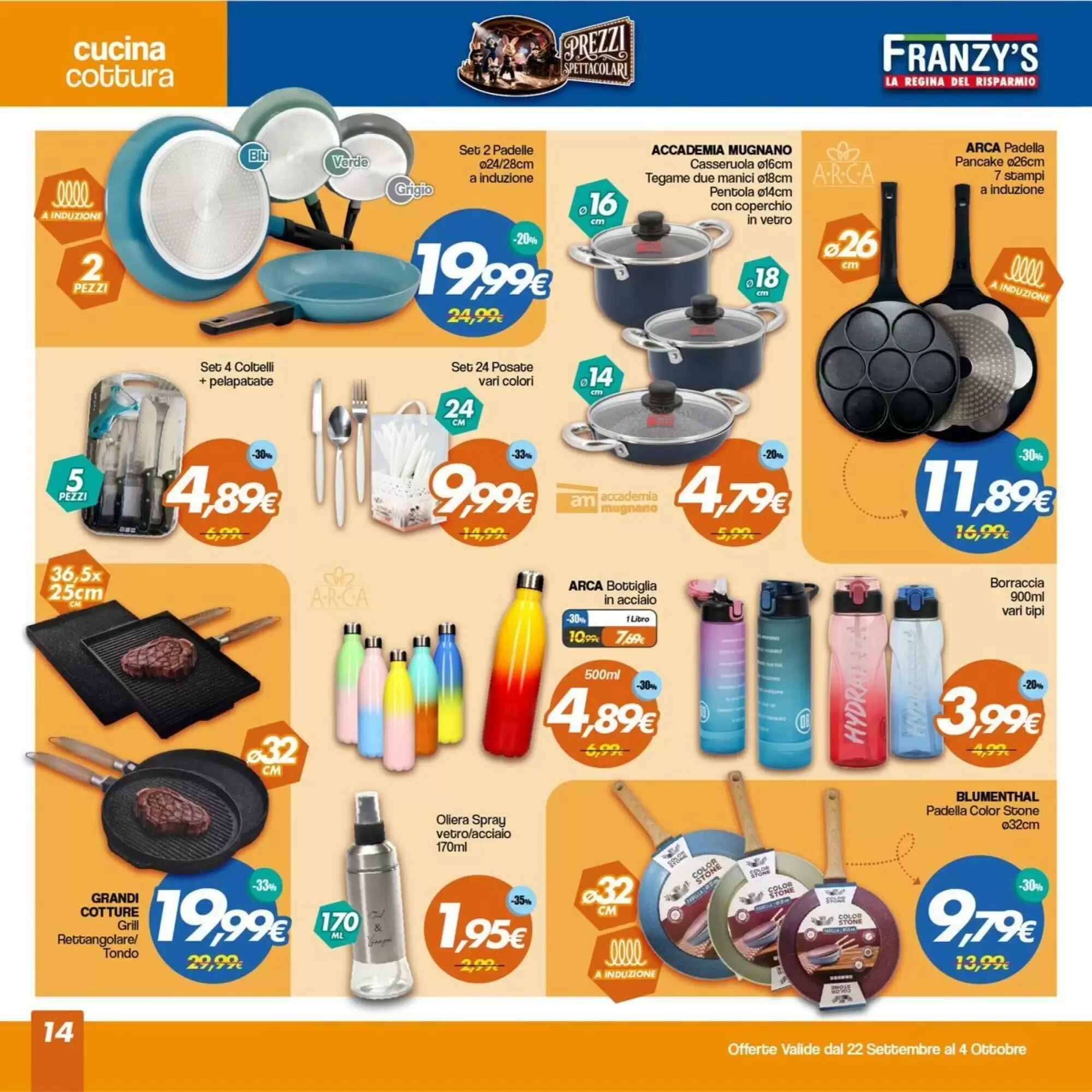 Volantino promozionale Franzy's  valide dal 28/09/2026 - Pagina 14.