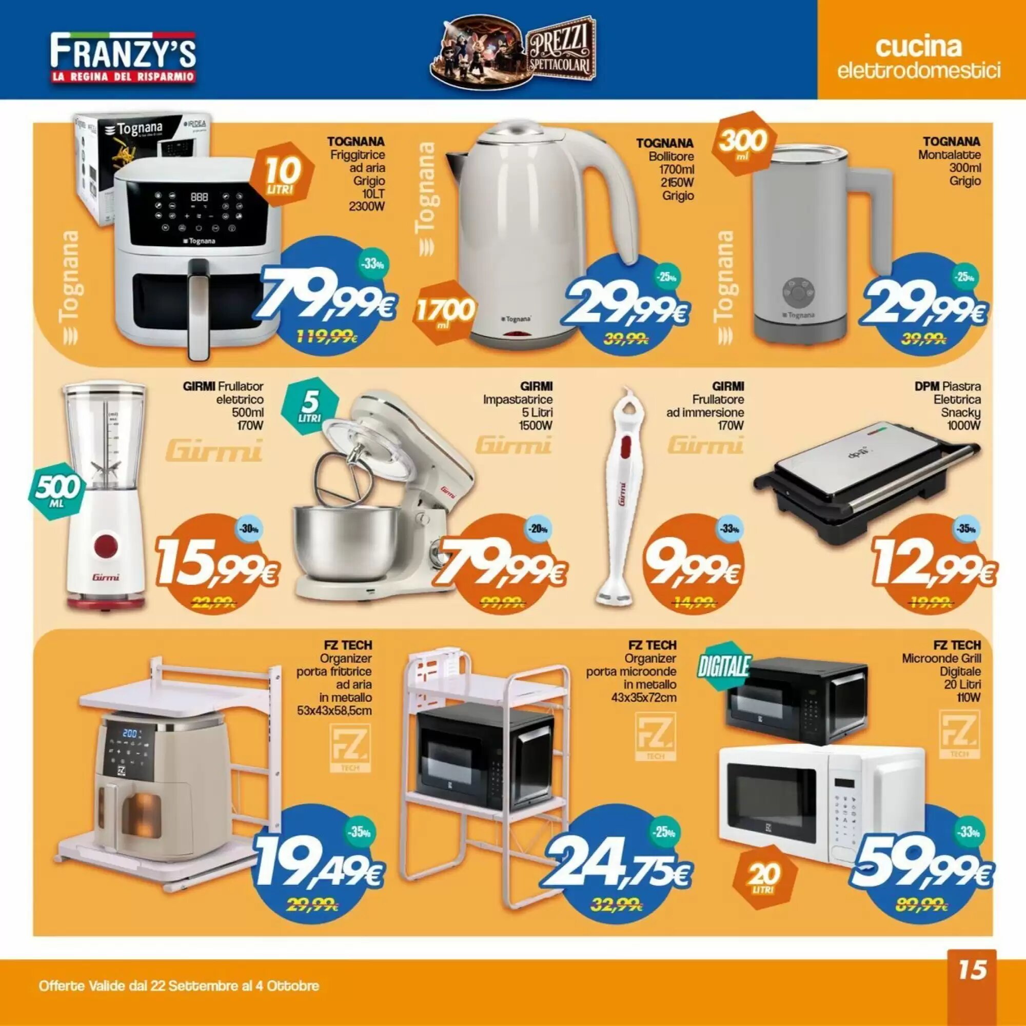 Volantino promozionale Franzy's  valide dal 28/09/2026 - Pagina 15.