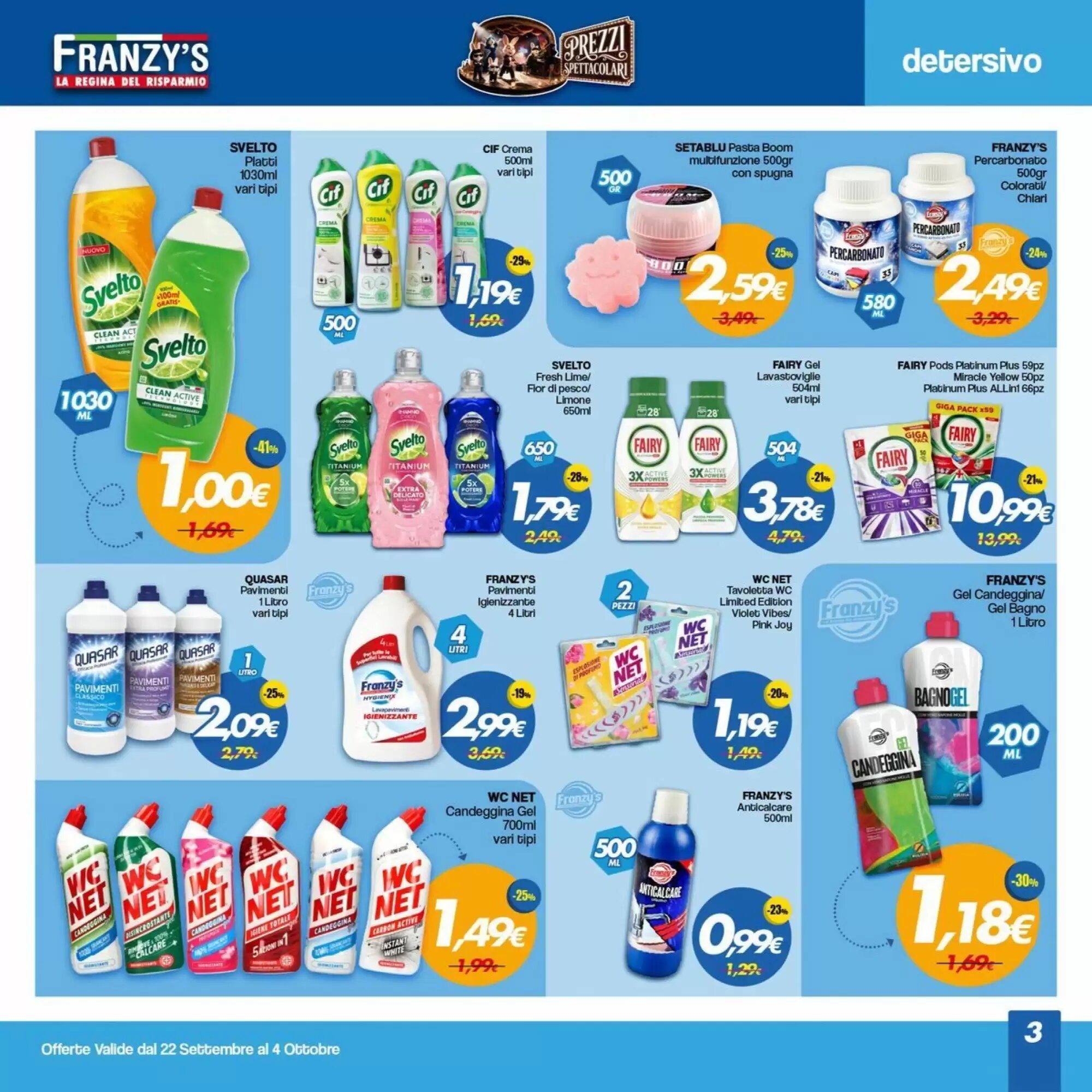 Volantino promozionale Franzy's  valide dal 28/09/2026 - Pagina 3.