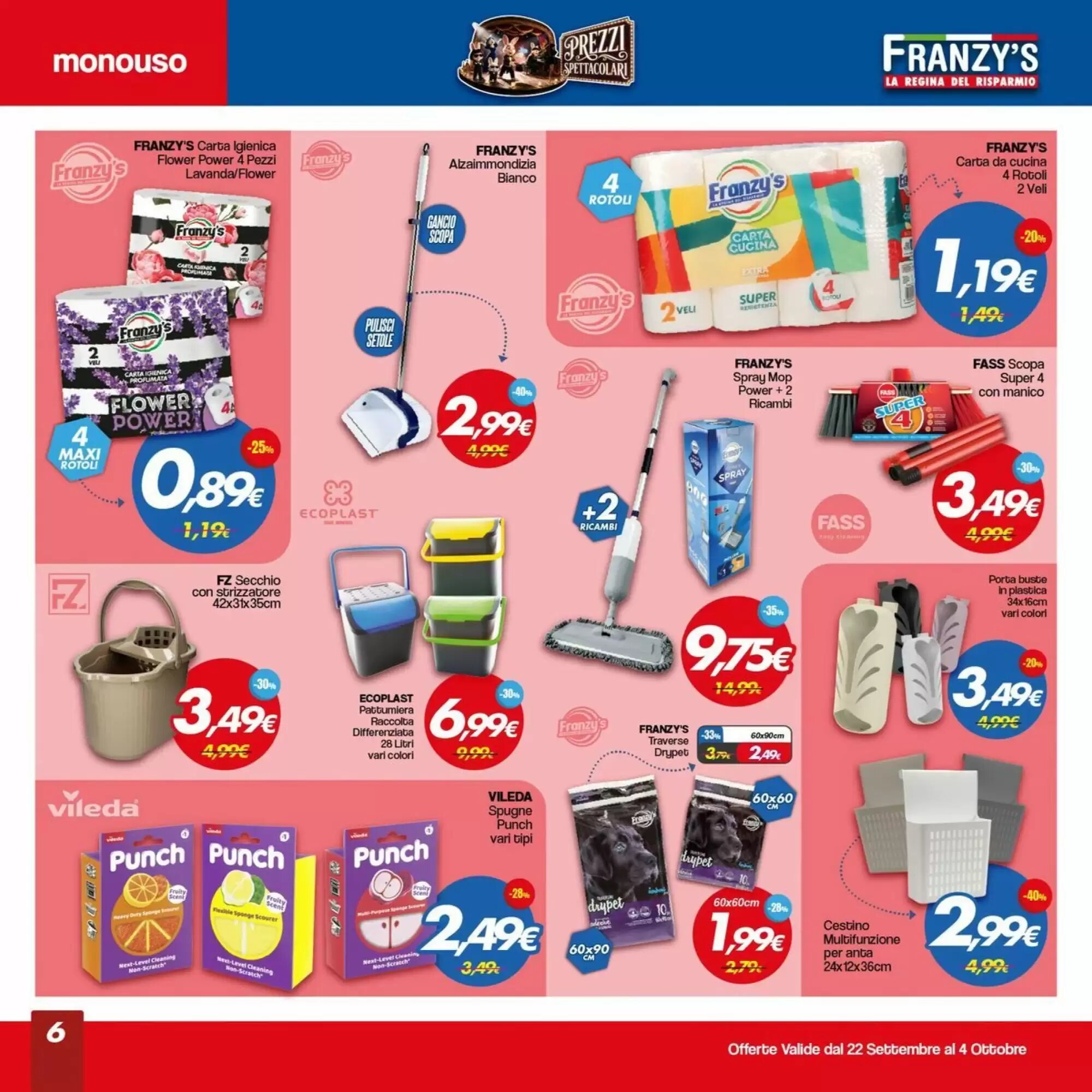 Volantino promozionale Franzy's  valide dal 28/09/2026 - Pagina 6.