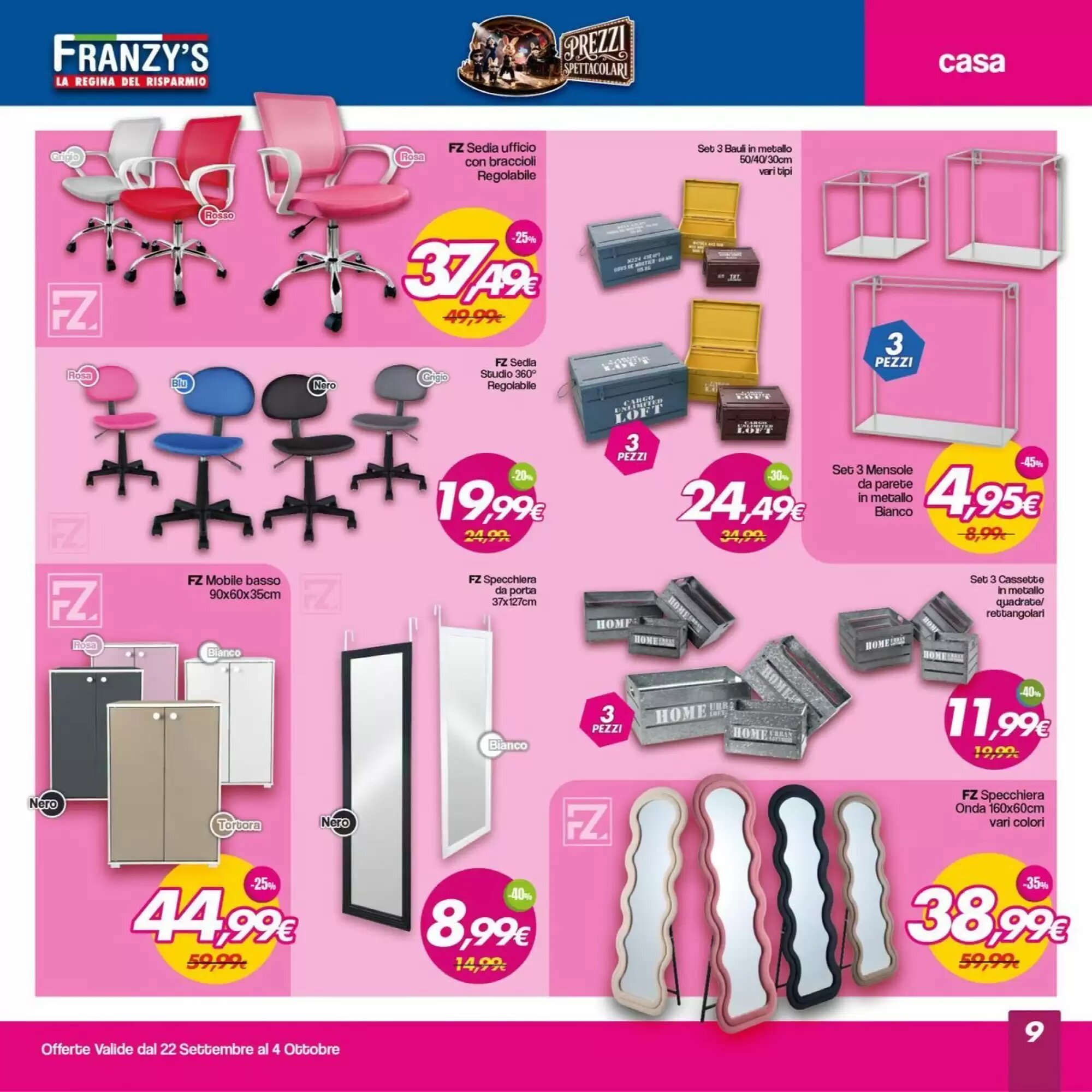 Volantino promozionale Franzy's  valide dal 28/09/2026 - Pagina 9.
