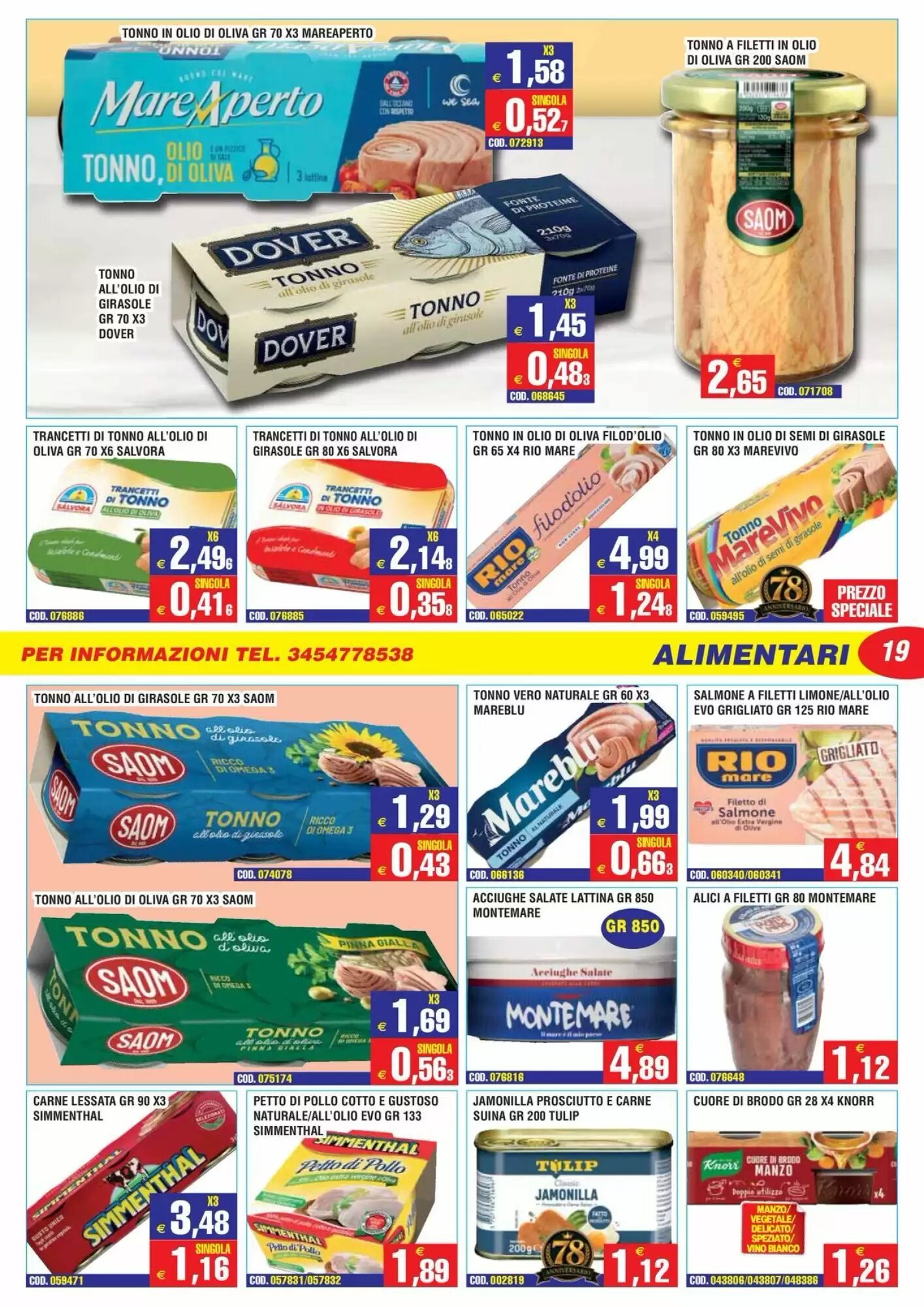 Volantino promozionale Immenso Cash  valide dal 28/09/2026 - Pagina 19.