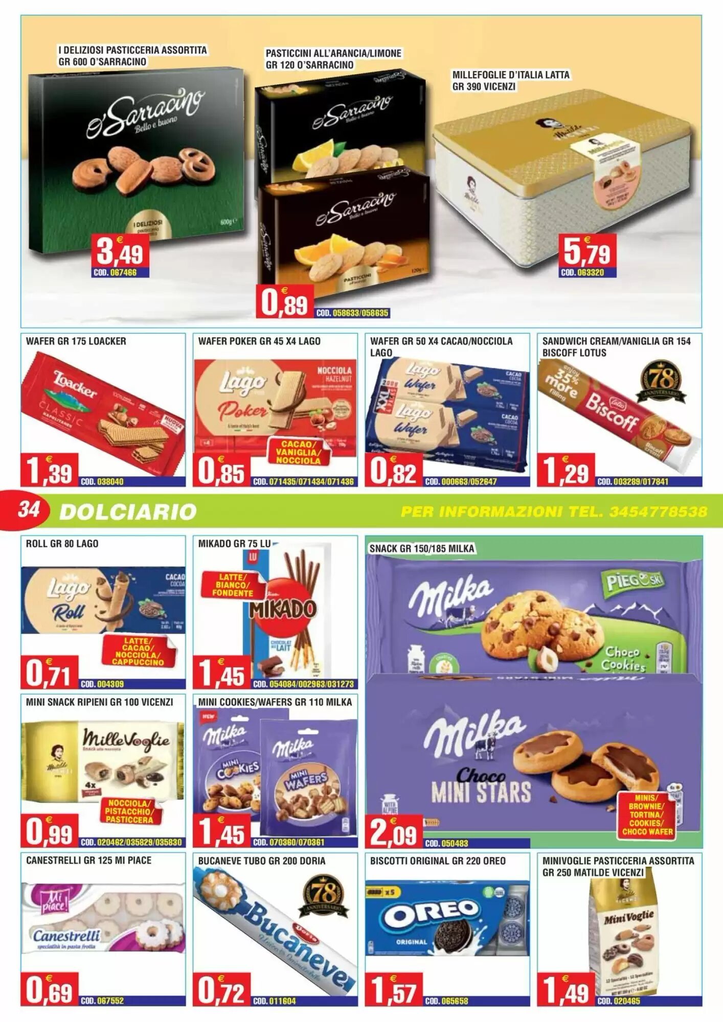 Volantino promozionale Immenso Cash  valide dal 28/09/2026 - Pagina 34.