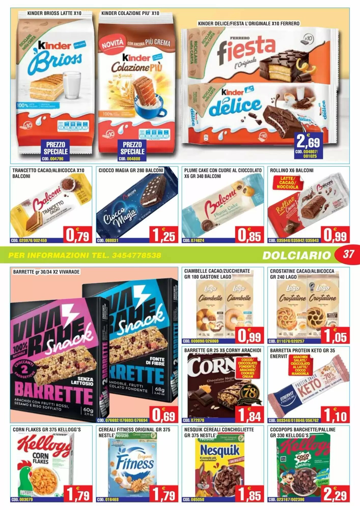 Volantino promozionale Immenso Cash  valide dal 28/09/2026 - Pagina 37.