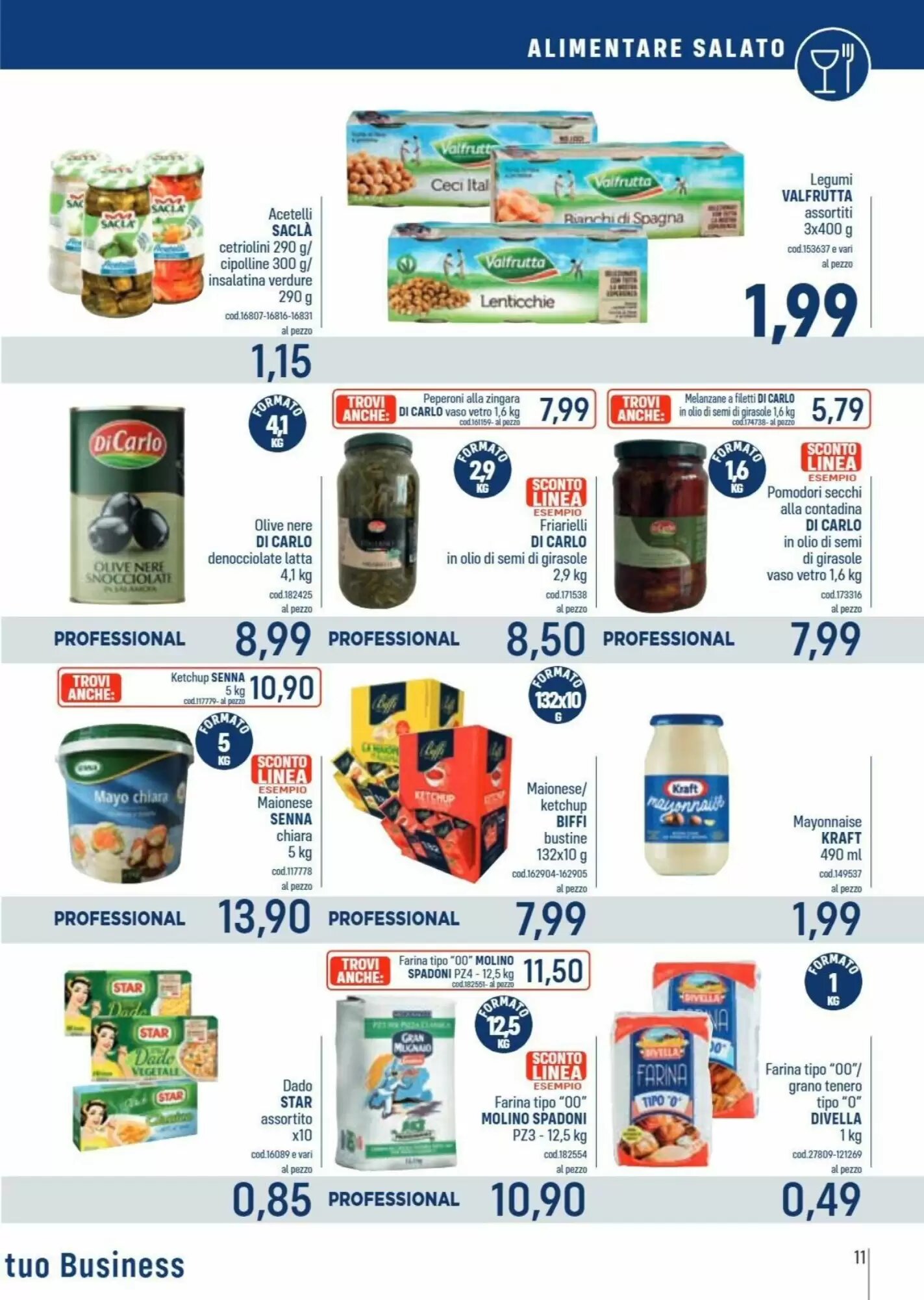 Volantino promozionale Talento Professional Store  valide dal 28/09/2026 - Pagina 11.