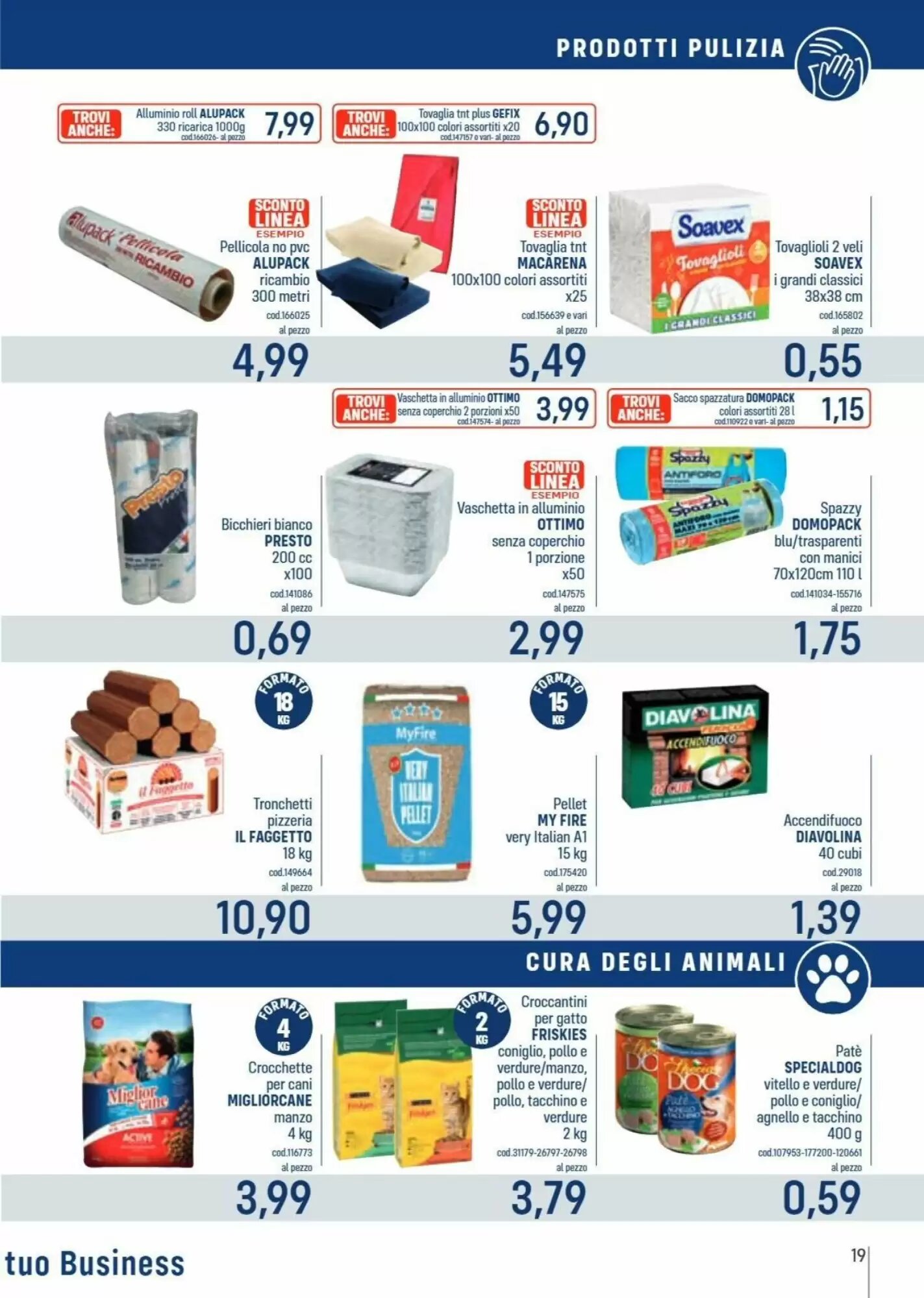 Volantino promozionale Talento Professional Store  valide dal 28/09/2026 - Pagina 19.