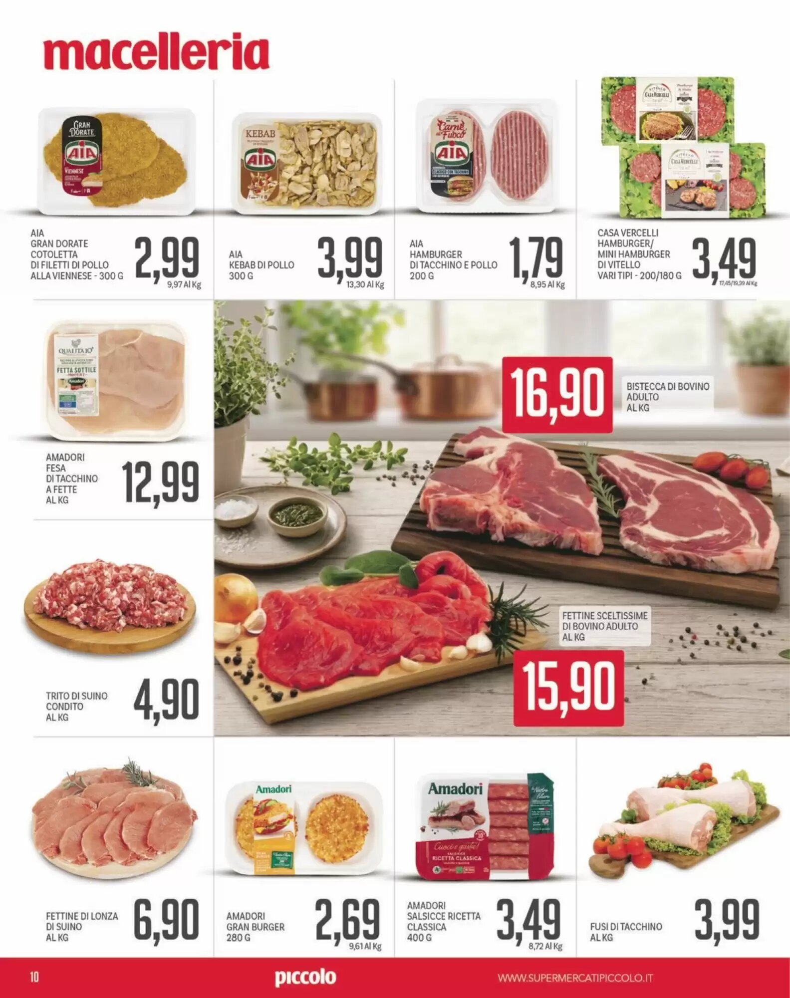 Volantino promozionale Supermercati Piccolo  valide dal 28/09/2026 - Pagina 10.
