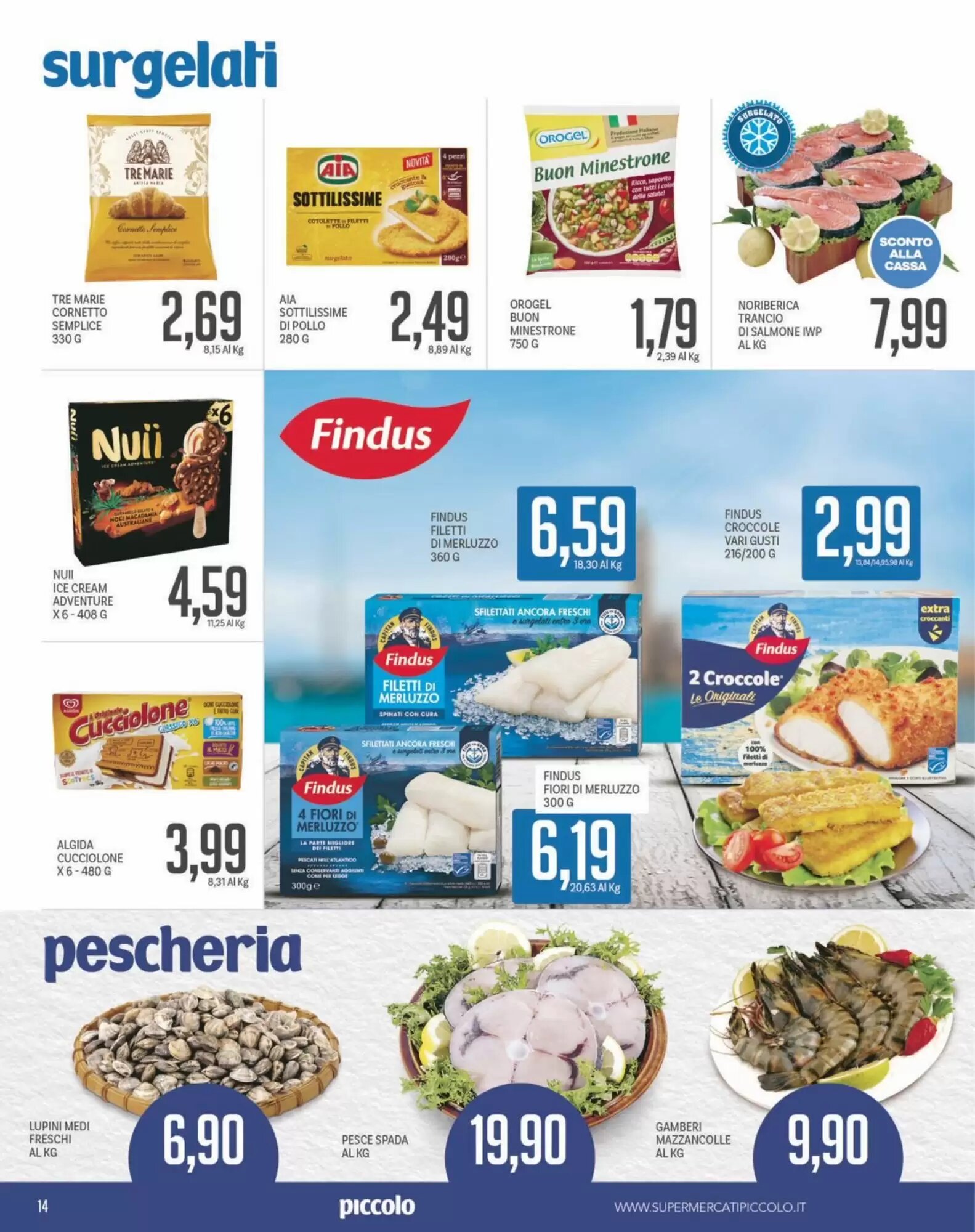 Volantino promozionale Supermercati Piccolo  valide dal 28/09/2026 - Pagina 14.