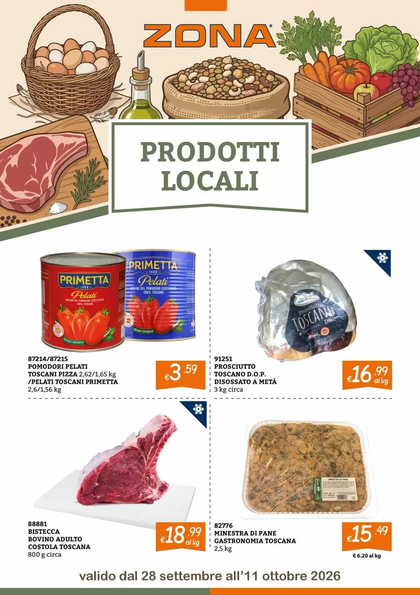 Volantino promozionale Zona valide dal 28/09/2026 - Pagina 1.