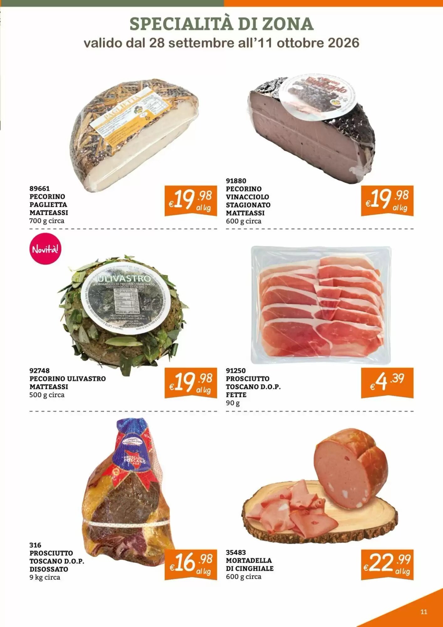 Volantino promozionale Zona  valide dal 28/09/2026 - Pagina 11.