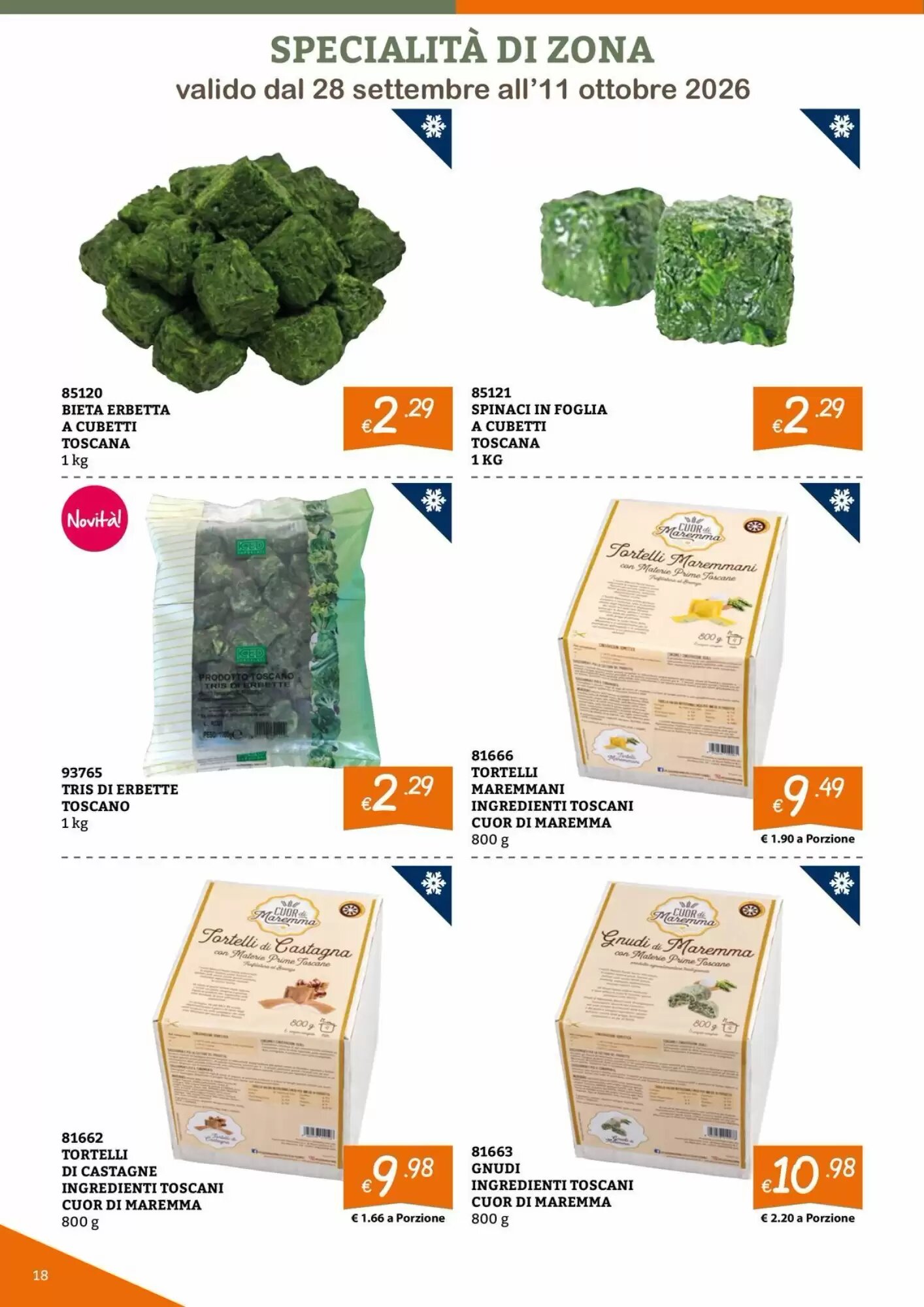 Volantino promozionale Zona  valide dal 28/09/2026 - Pagina 18.