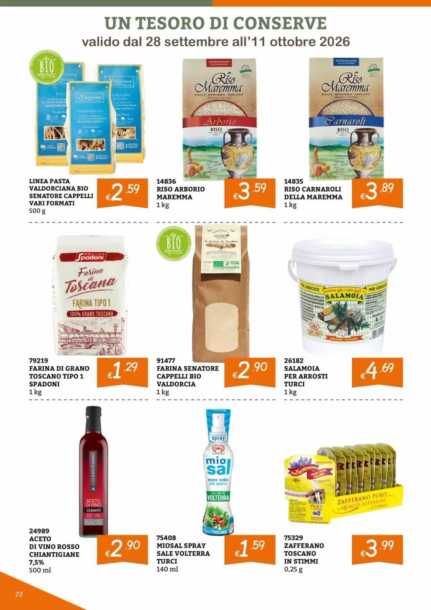 Volantino promozionale Zona  valide dal 28/09/2026 - Pagina 22.