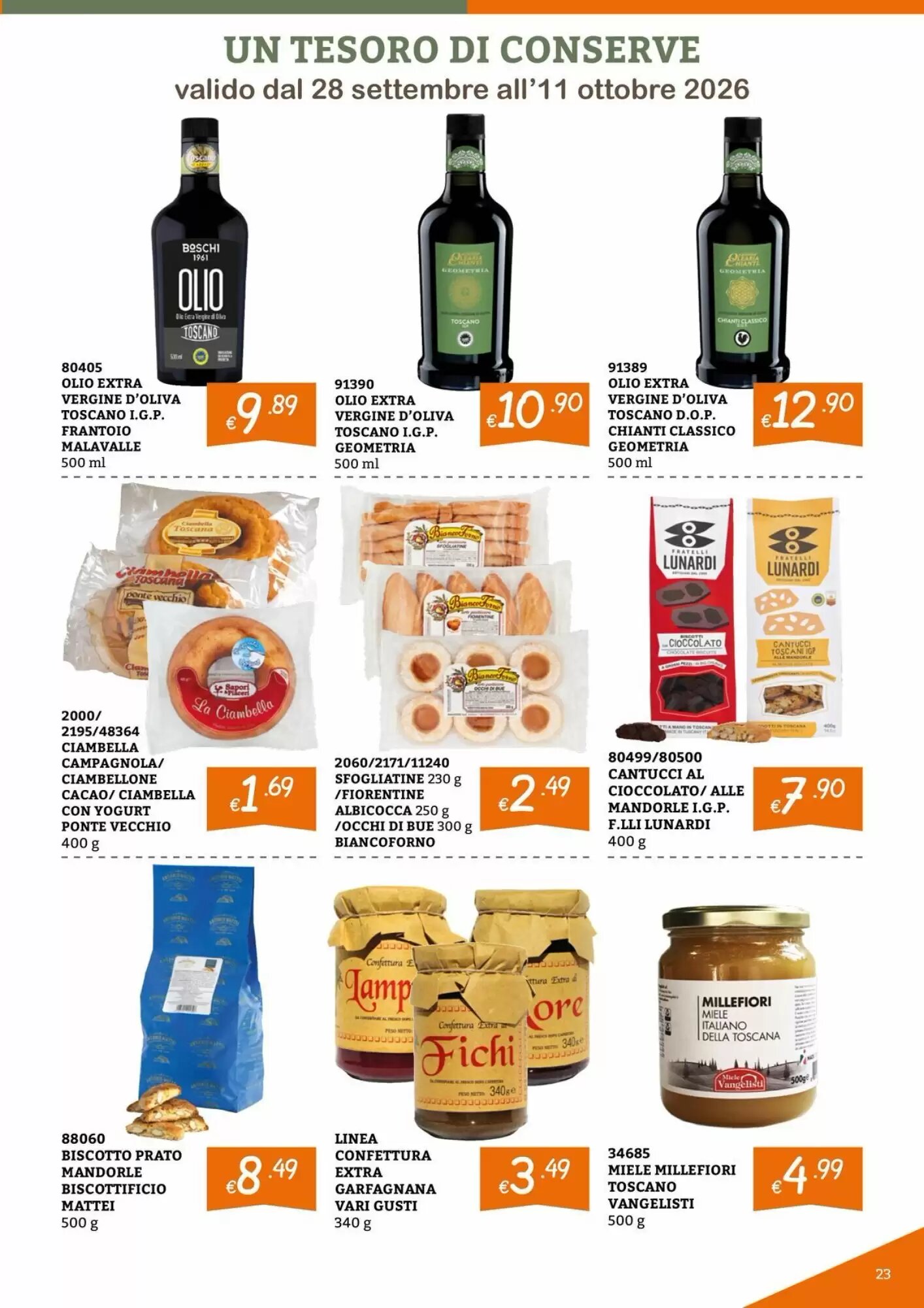 Volantino promozionale Zona  valide dal 28/09/2026 - Pagina 23.