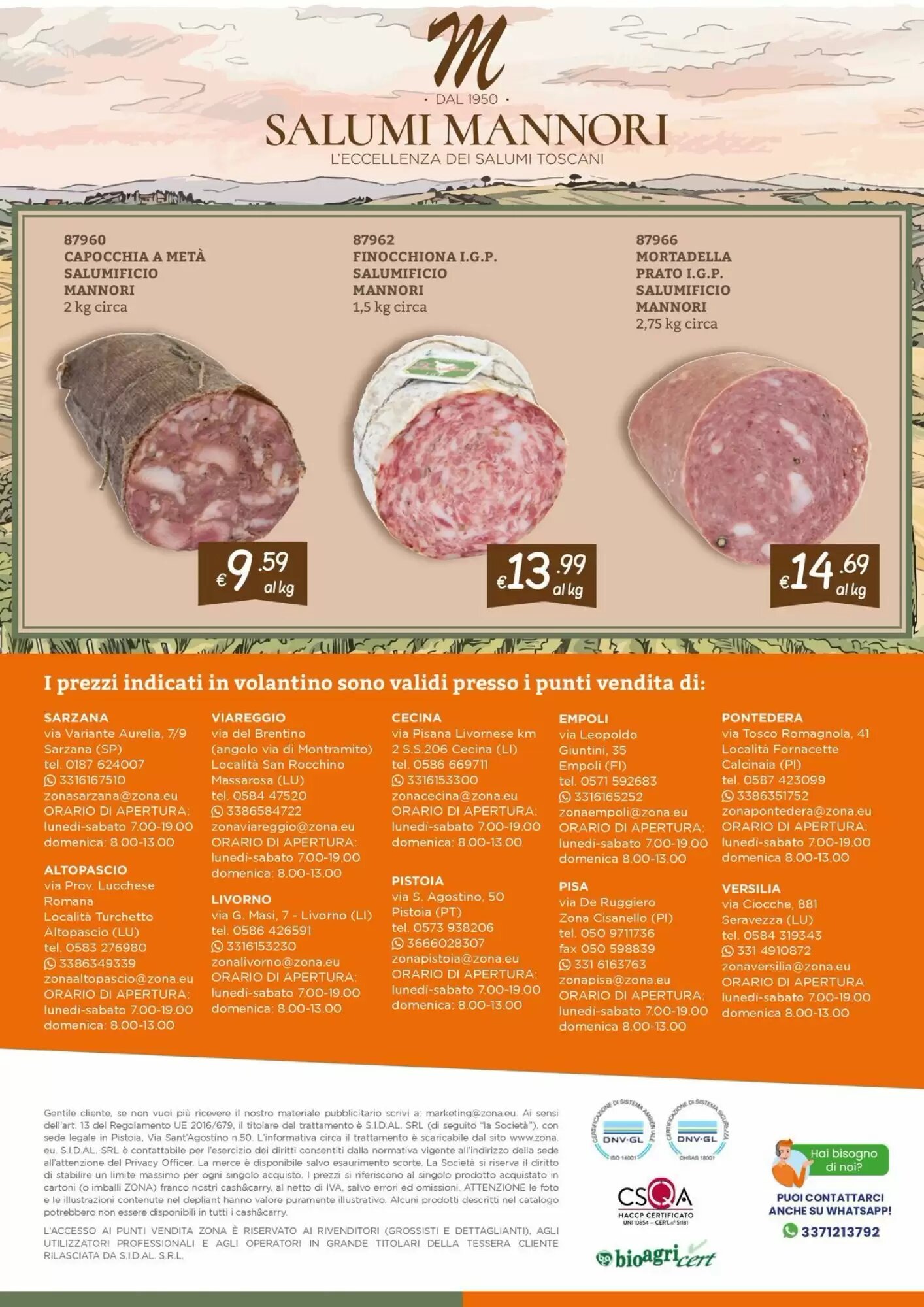 Volantino promozionale Zona  valide dal 28/09/2026 - Pagina 24.