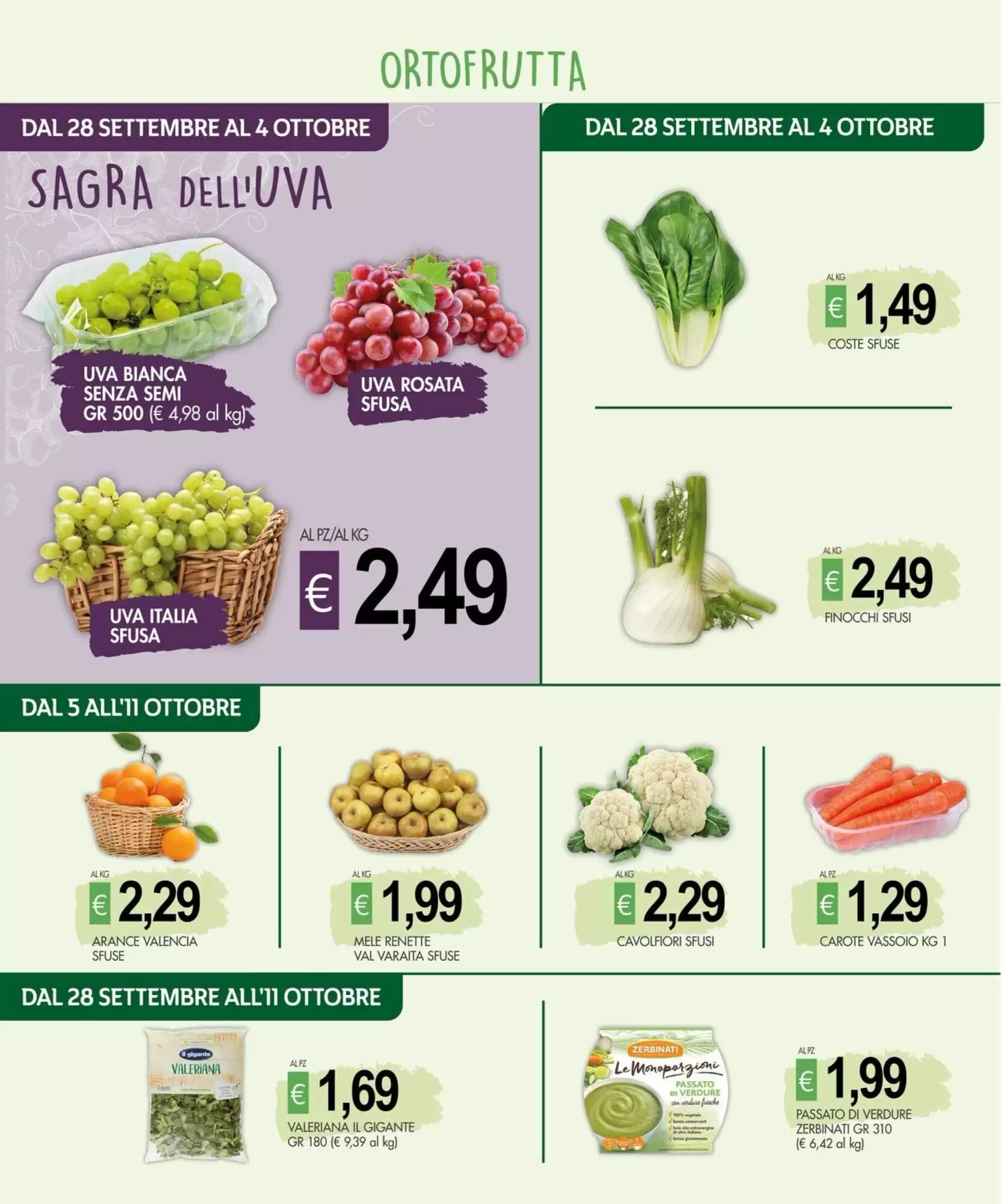 Volantino promozionale PrestoFresco  valide dal 28/09/2026 - Pagina 4.