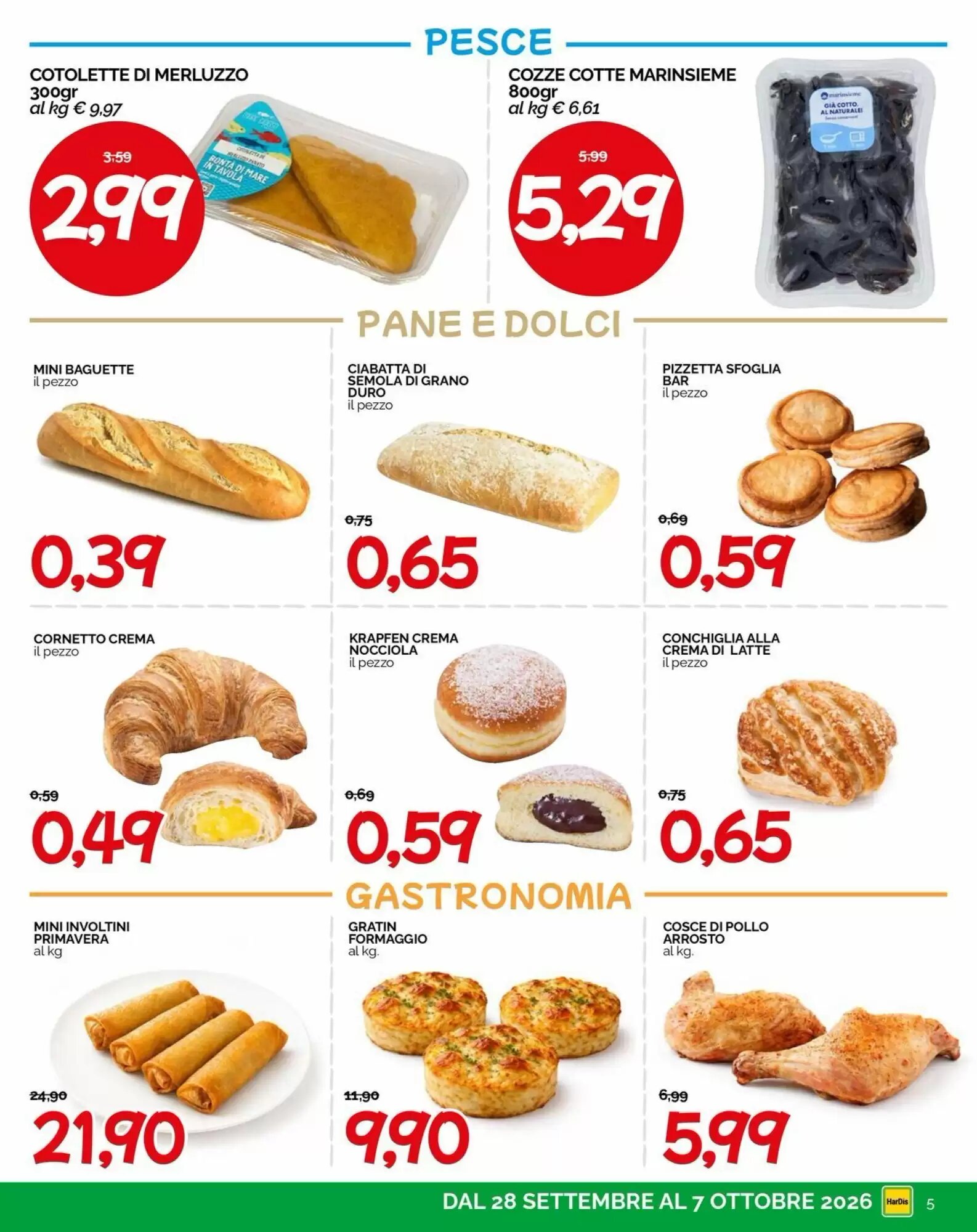 Volantino promozionale Hardis  valide dal 28/09/2026 - Pagina 5.