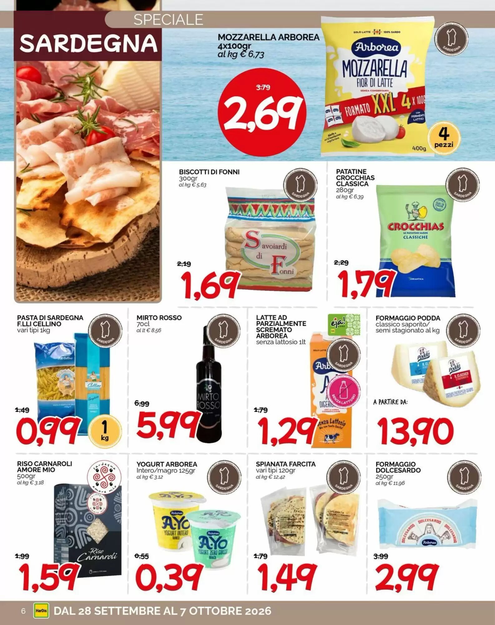 Volantino promozionale Hardis  valide dal 28/09/2026 - Pagina 6.