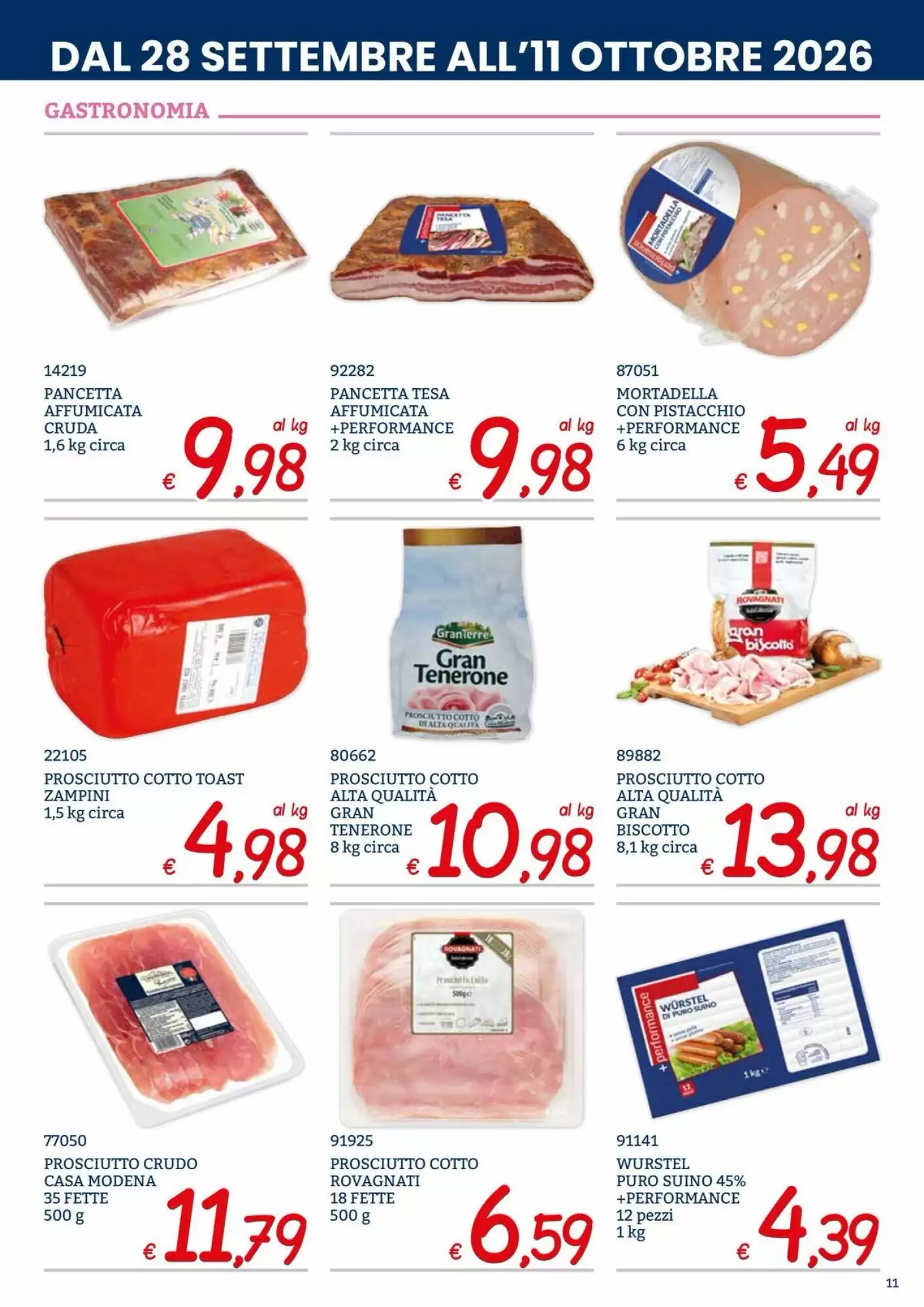 Volantino promozionale Zona  valide dal 28/09/2026 - Pagina 11.