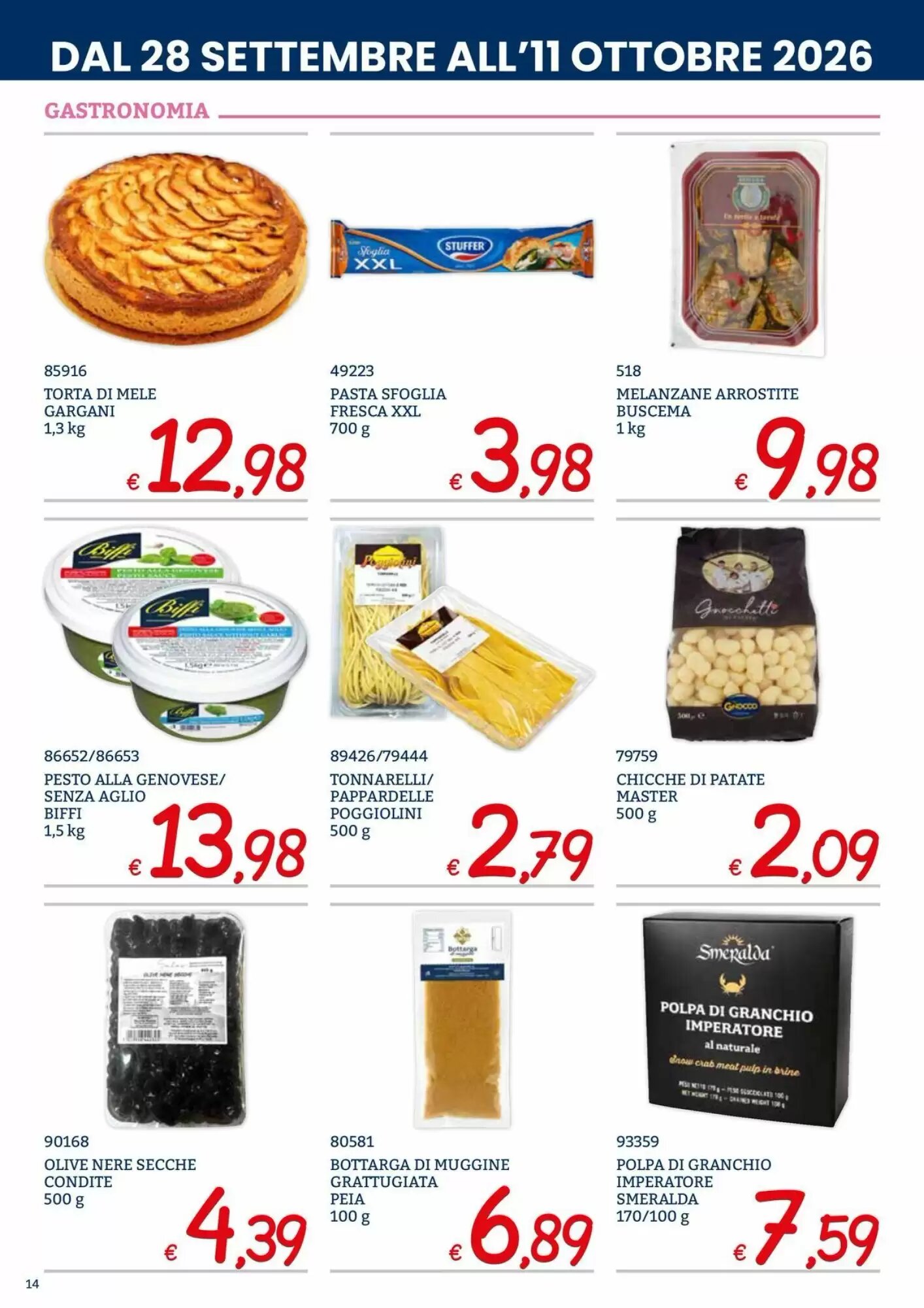 Volantino promozionale Zona  valide dal 28/09/2026 - Pagina 14.