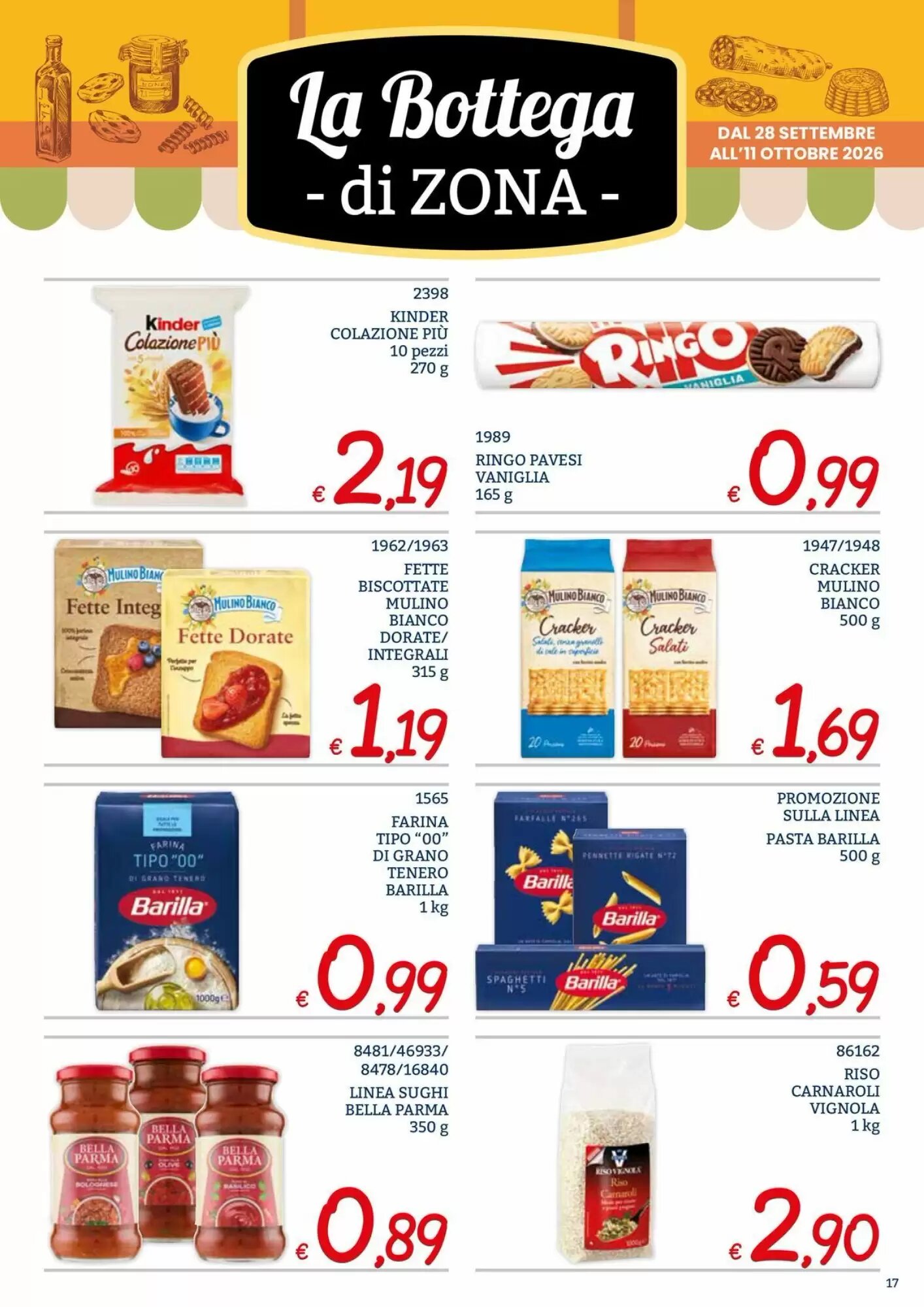 Volantino promozionale Zona  valide dal 28/09/2026 - Pagina 17.