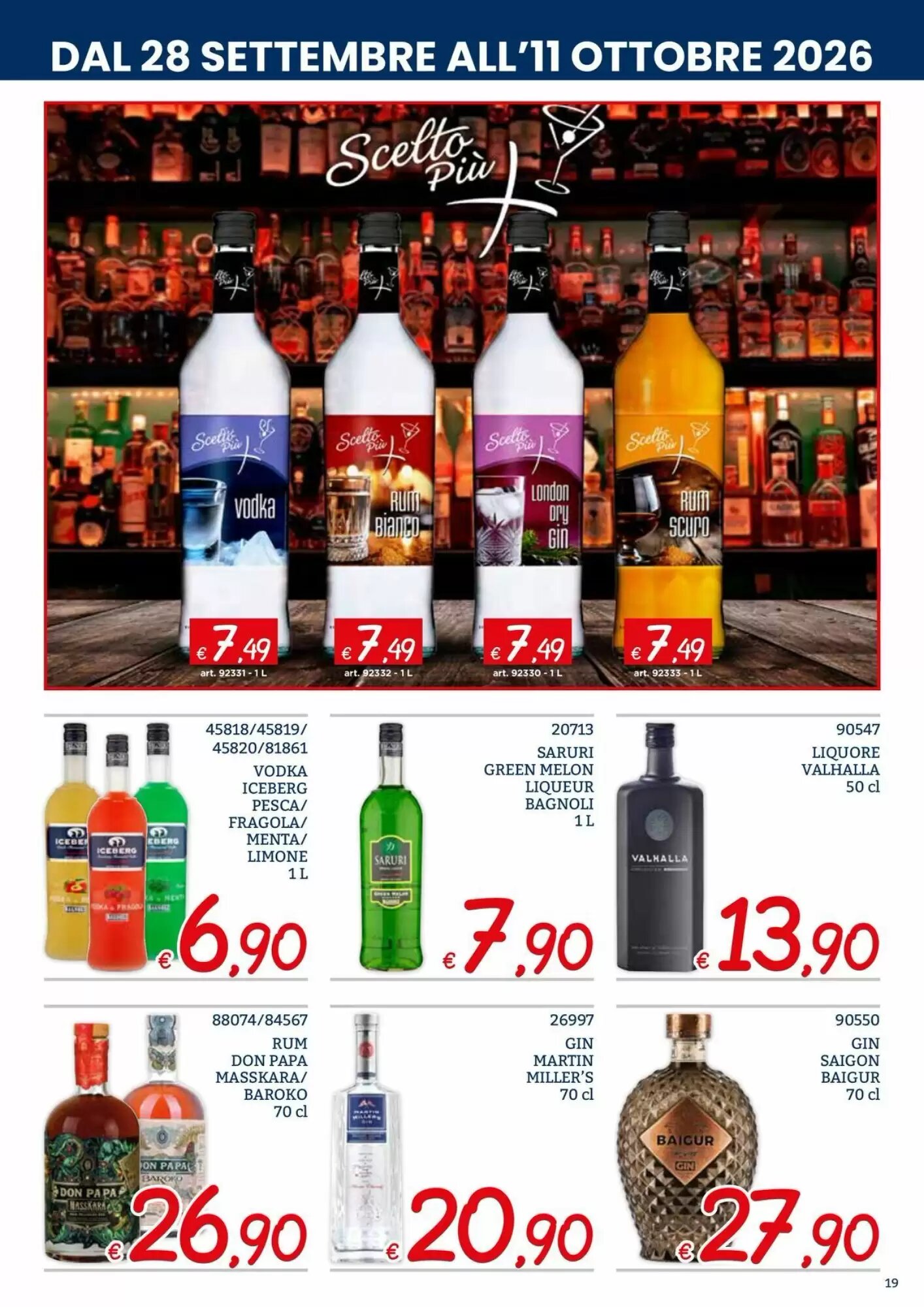 Volantino promozionale Zona  valide dal 28/09/2026 - Pagina 19.