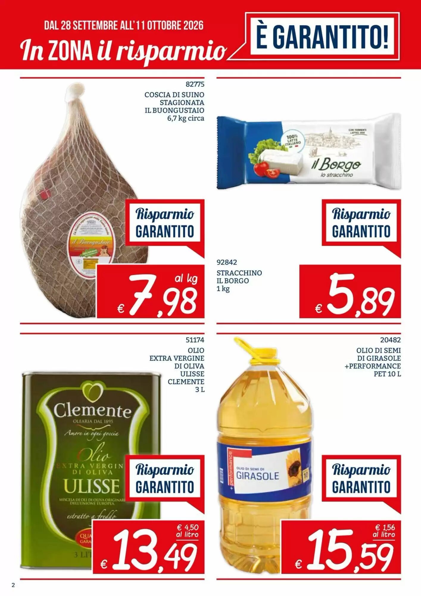 Volantino promozionale Zona  valide dal 28/09/2026 - Pagina 2.
