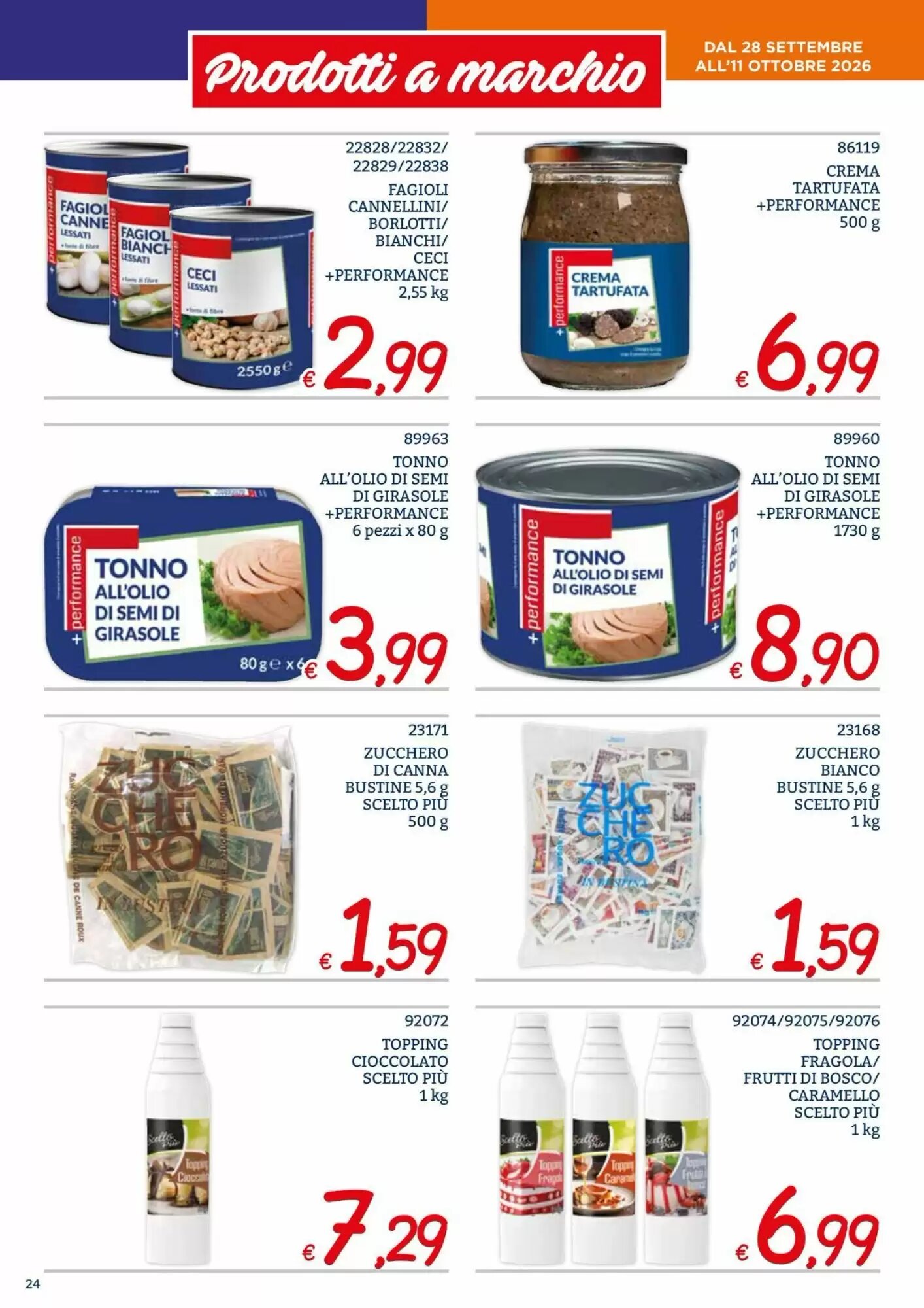 Volantino promozionale Zona  valide dal 28/09/2026 - Pagina 24.