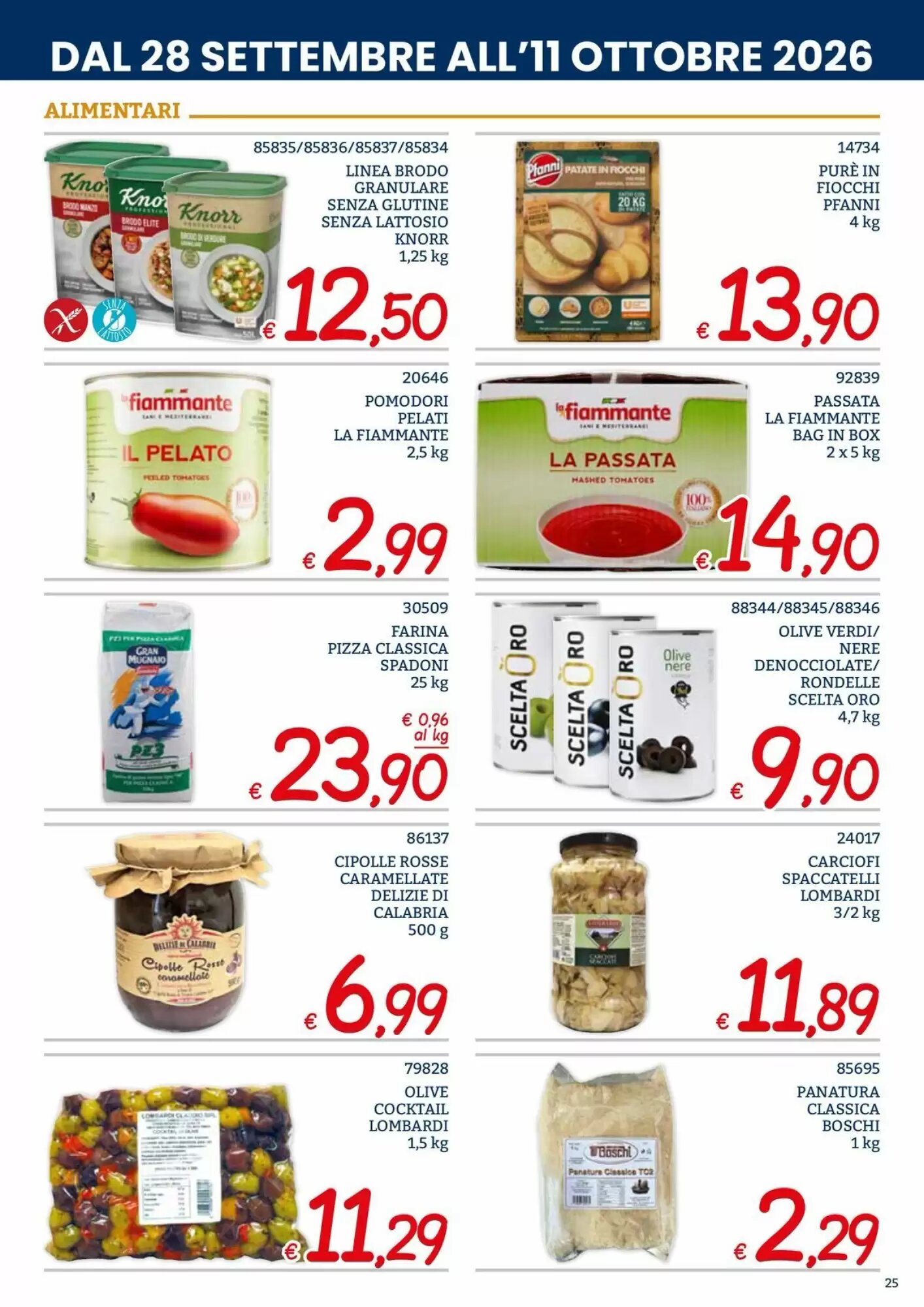 Volantino promozionale Zona  valide dal 28/09/2026 - Pagina 25.