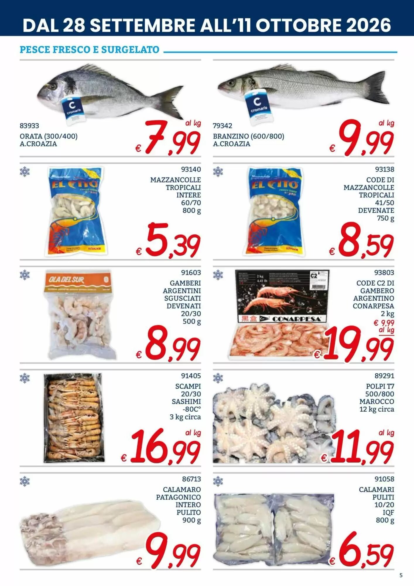 Volantino promozionale Zona  valide dal 28/09/2026 - Pagina 5.