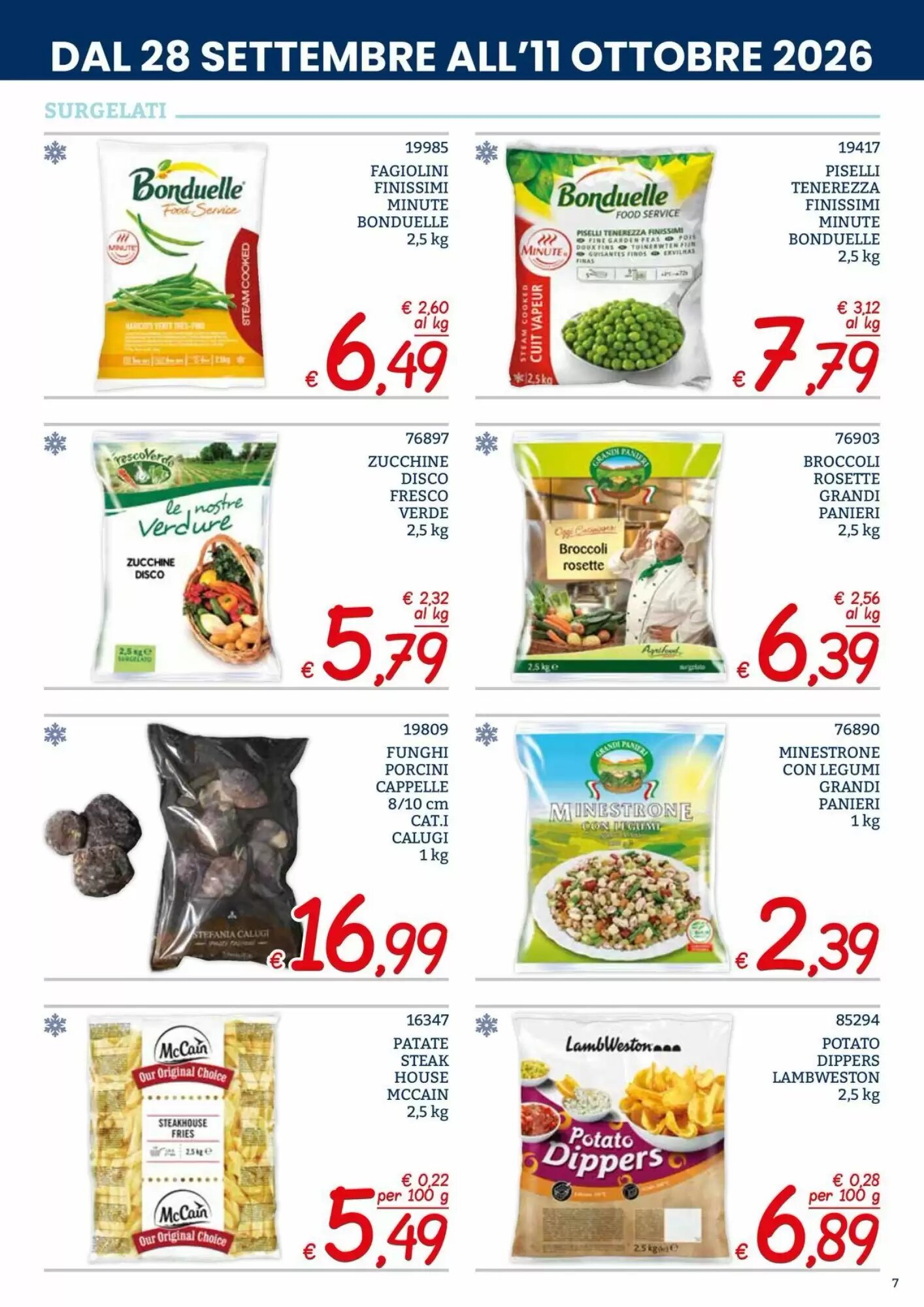 Volantino promozionale Zona  valide dal 28/09/2026 - Pagina 7.