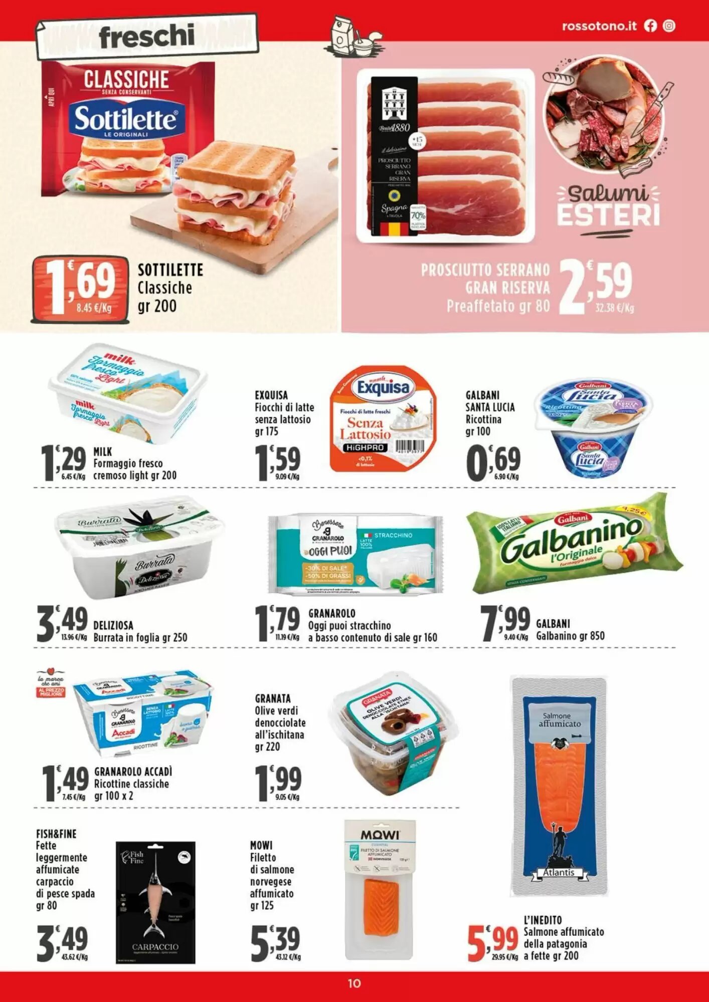 Volantino promozionale Rossotono  valide dal 28/09/2026 - Pagina 10.