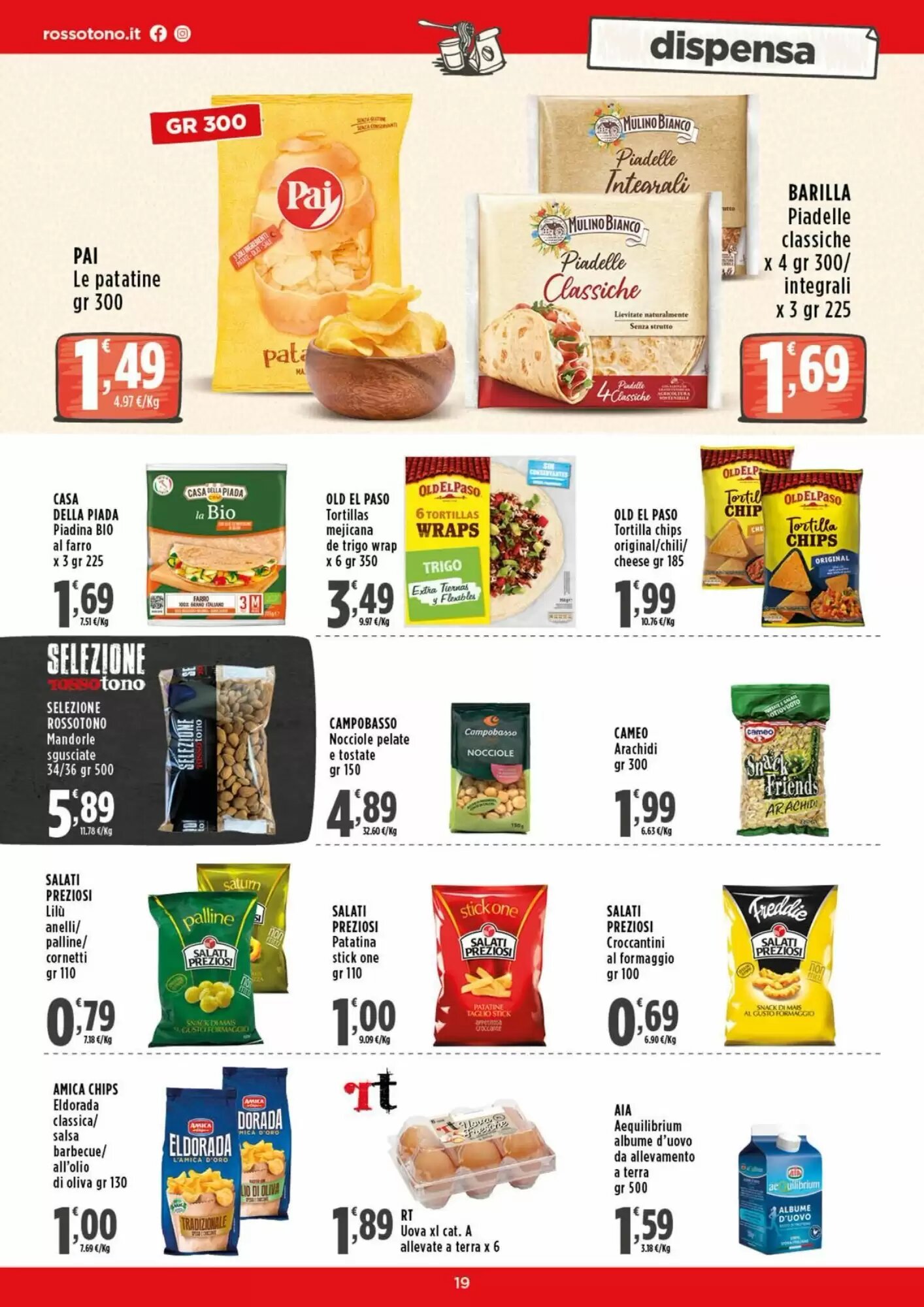 Volantino promozionale Rossotono  valide dal 28/09/2026 - Pagina 19.