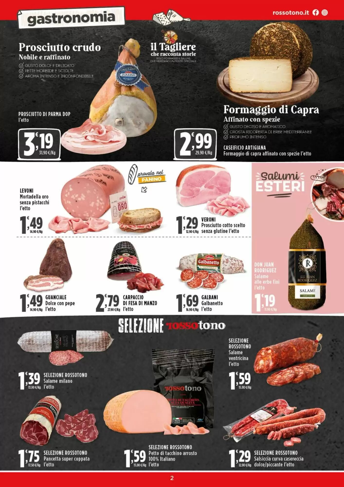 Volantino promozionale Rossotono  valide dal 28/09/2026 - Pagina 2.
