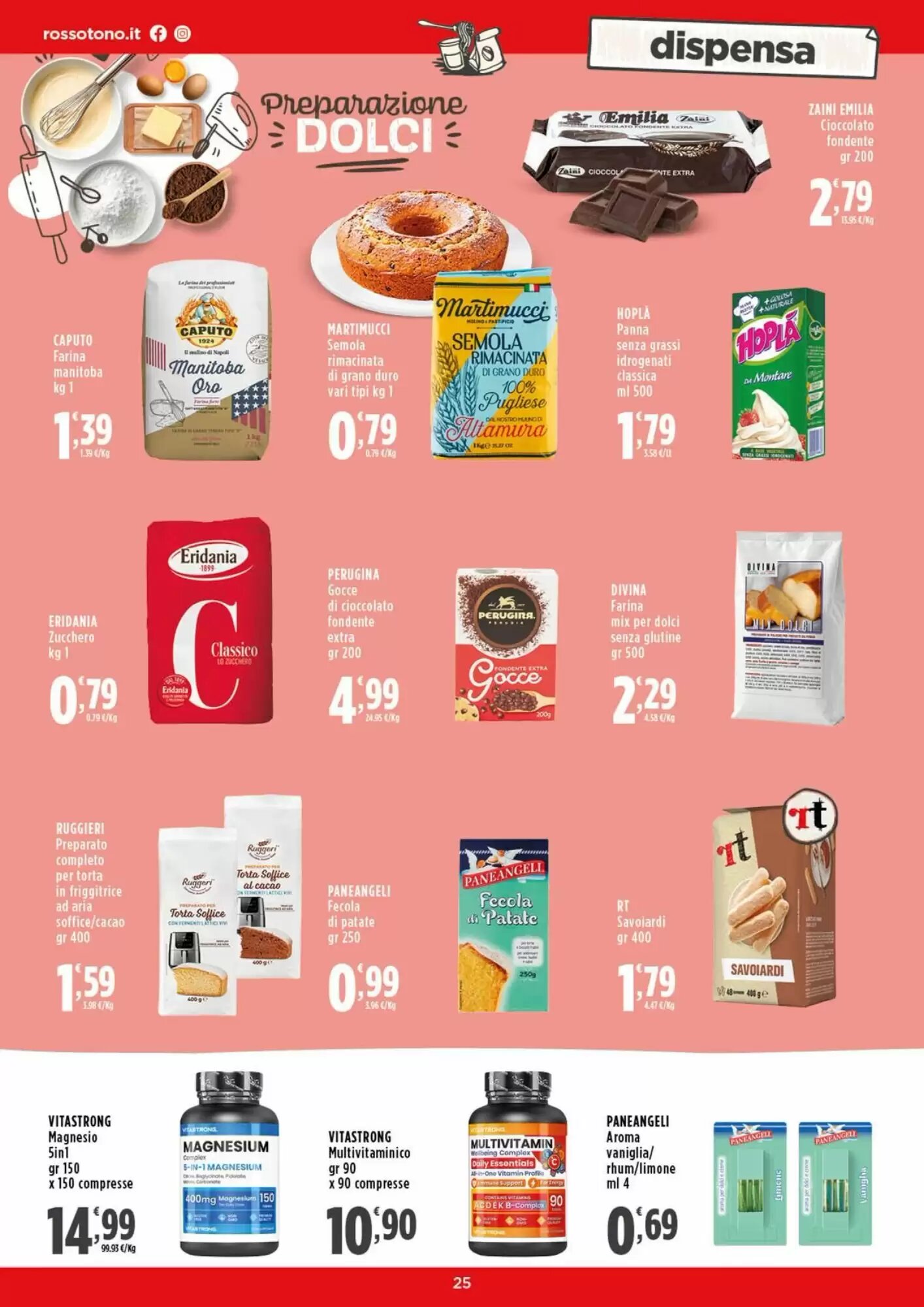 Volantino promozionale Rossotono  valide dal 28/09/2026 - Pagina 25.