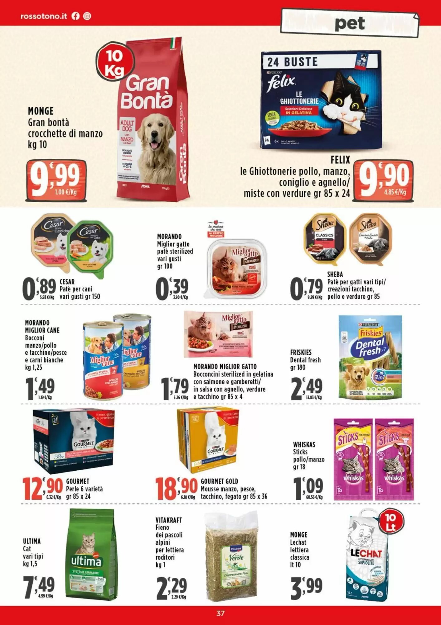Volantino promozionale Rossotono  valide dal 28/09/2026 - Pagina 37.