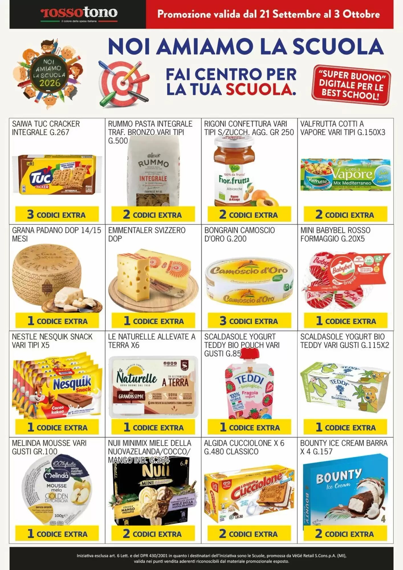 Volantino promozionale Rossotono  valide dal 28/09/2026 - Pagina 41.