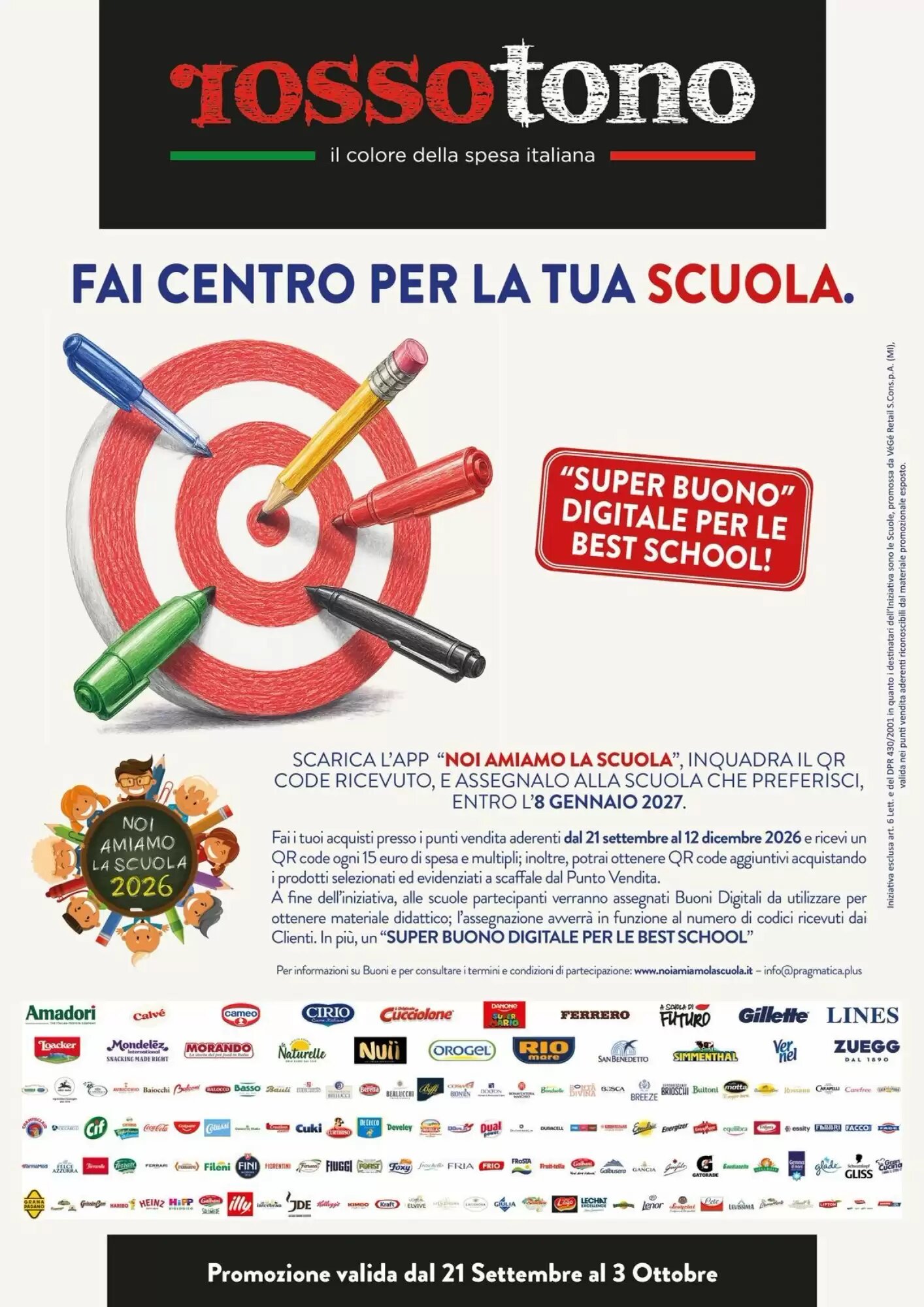 Volantino promozionale Rossotono  valide dal 28/09/2026 - Pagina 44.