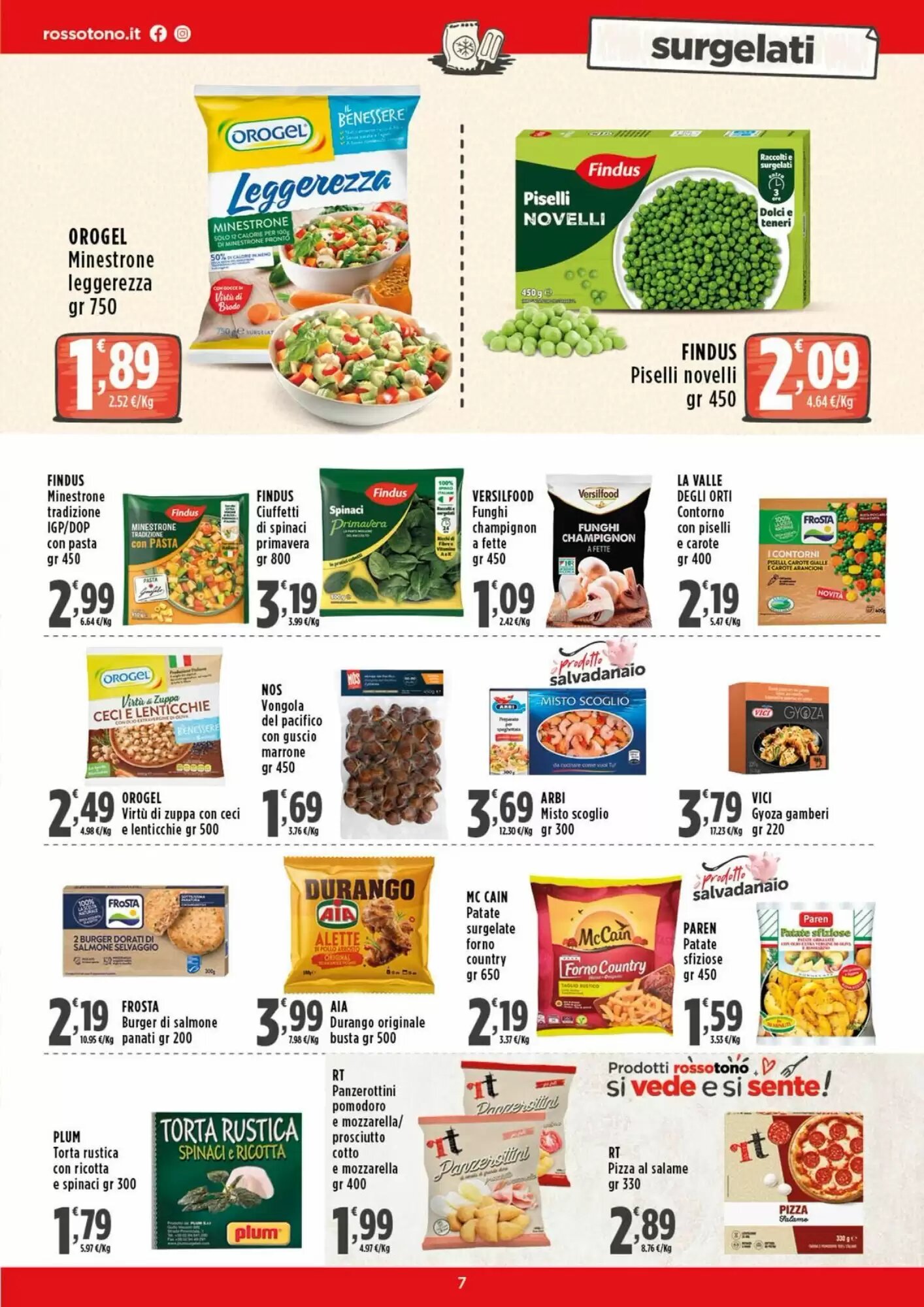 Volantino promozionale Rossotono  valide dal 28/09/2026 - Pagina 7.
