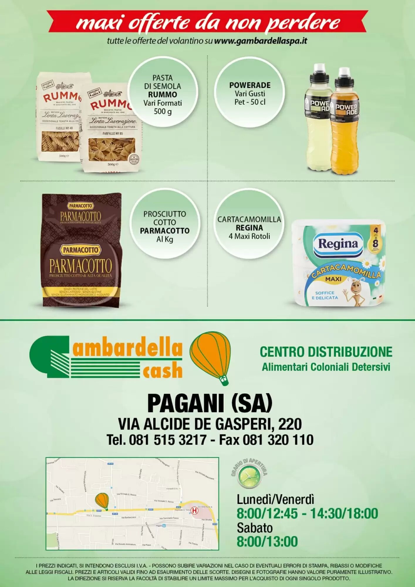 Volantino promozionale Gambardella Cash  valide dal 28/09/2026 - Pagina 8.
