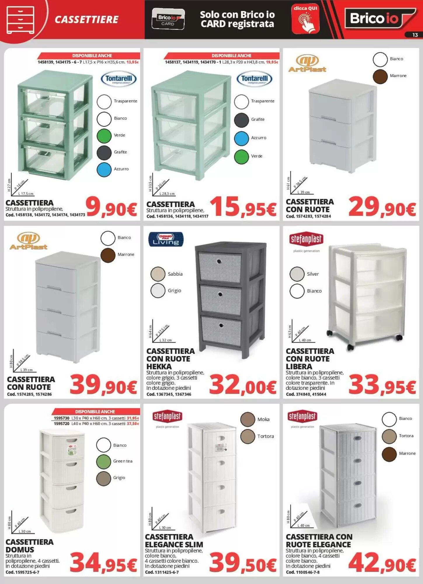 Volantino promozionale Brico Io  valide dal 28/09/2026 - Pagina 13.