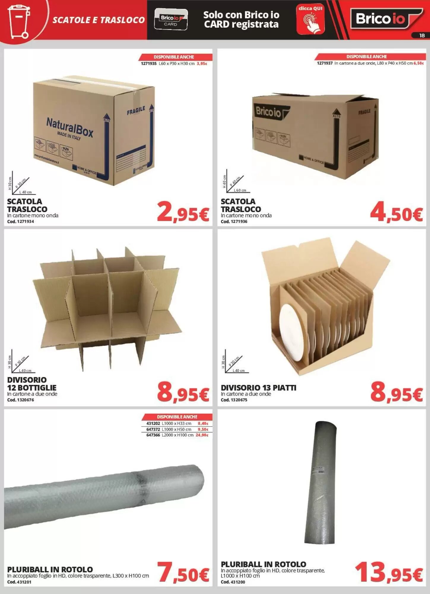 Volantino promozionale Brico Io  valide dal 28/09/2026 - Pagina 18.