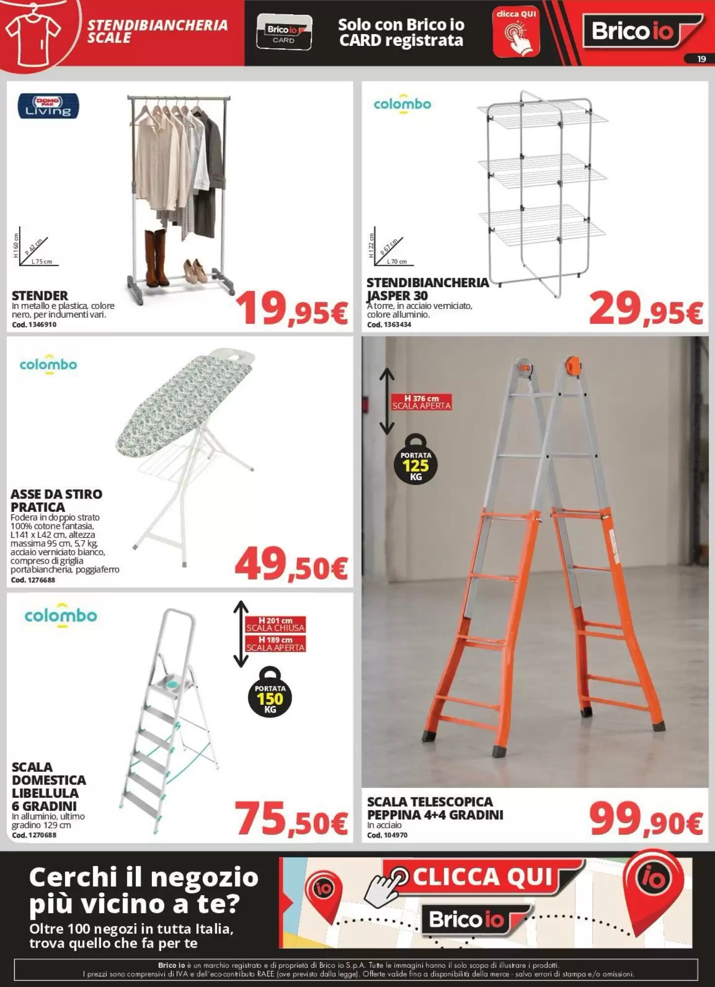Volantino promozionale Brico Io  valide dal 28/09/2026 - Pagina 19.