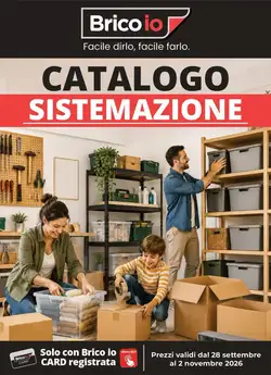 Volantino promozionale Brico Io  valide dal 28/09/2026