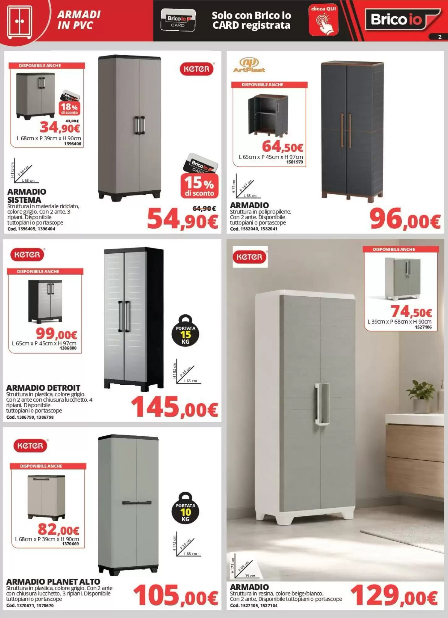 Volantino promozionale Brico Io  valide dal 28/09/2026 - Pagina 2.