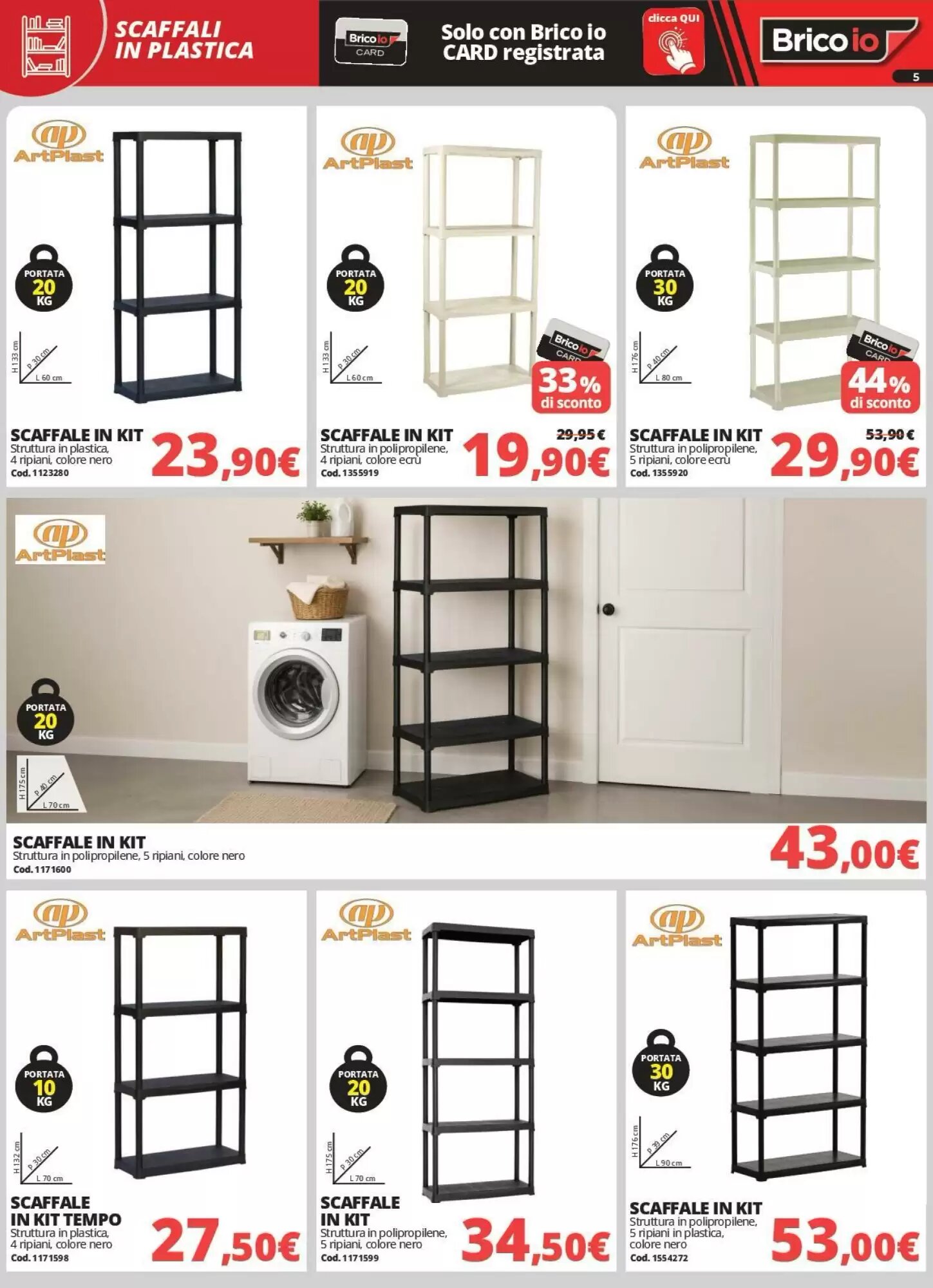 Volantino promozionale Brico Io  valide dal 28/09/2026 - Pagina 5.