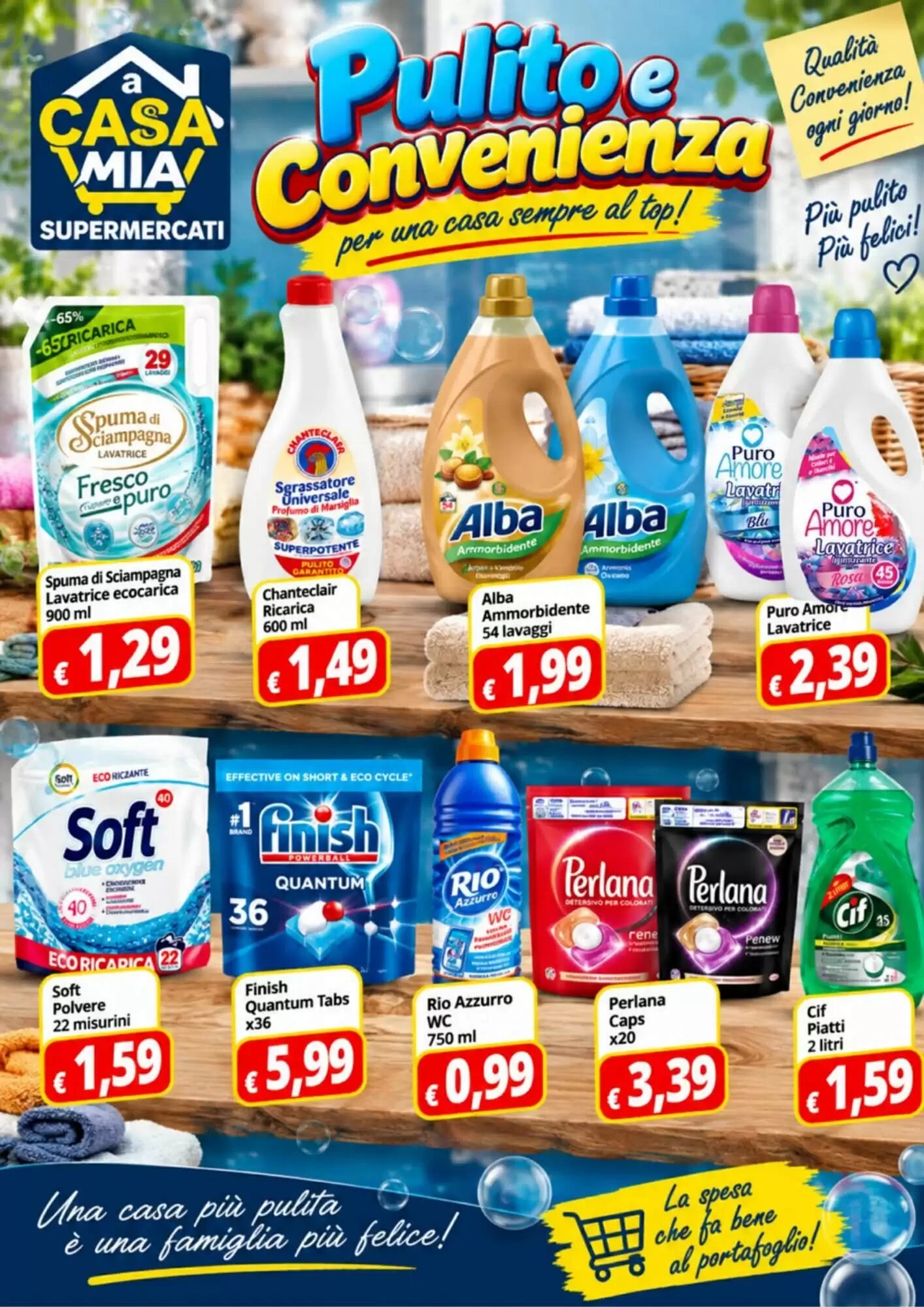 Volantino promozionale A Casa Mia  valide dal 28/09/2026 - Pagina 9.