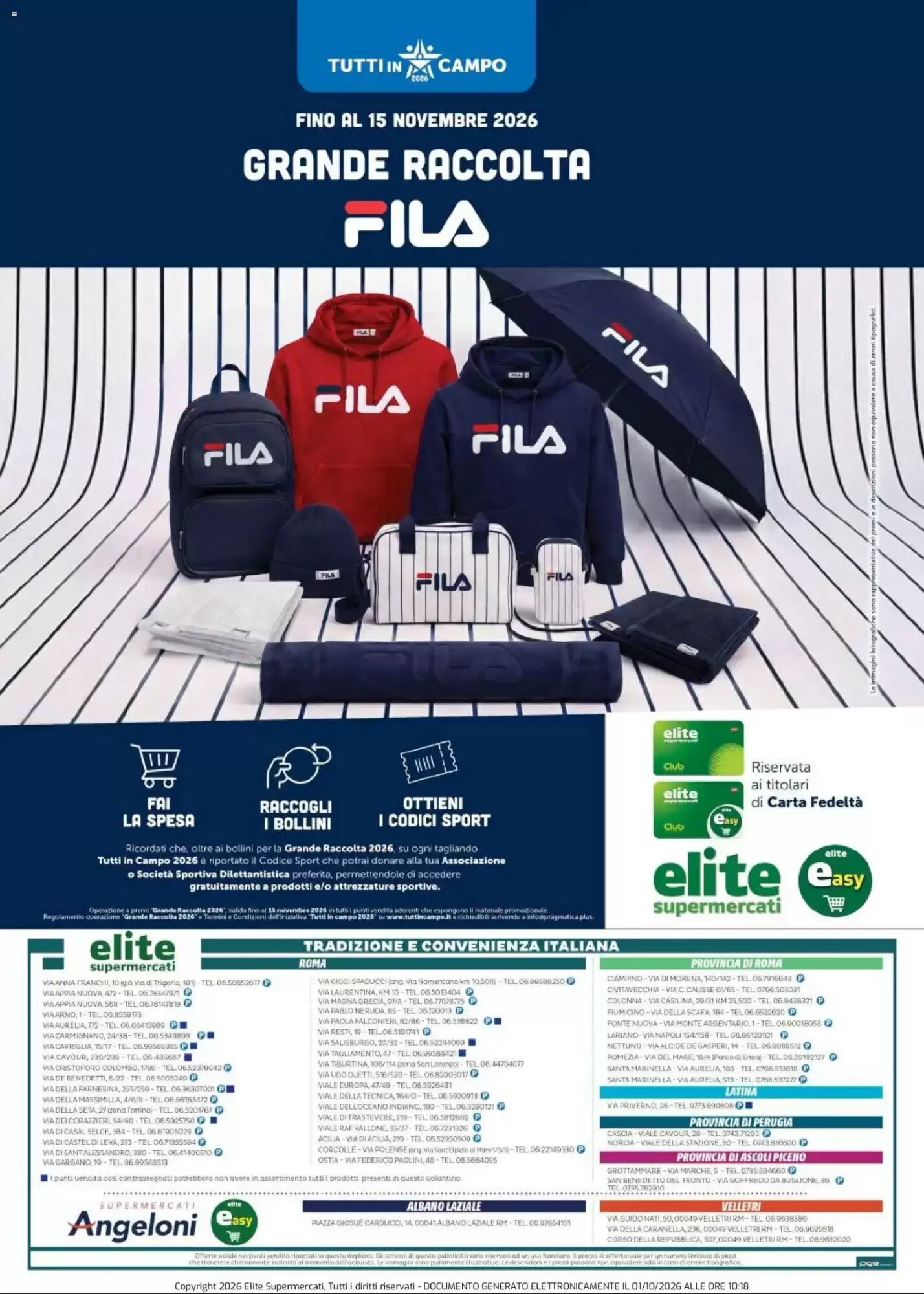 Volantino promozionale Elite  valide dal 28/09/2026 - Pagina 10.