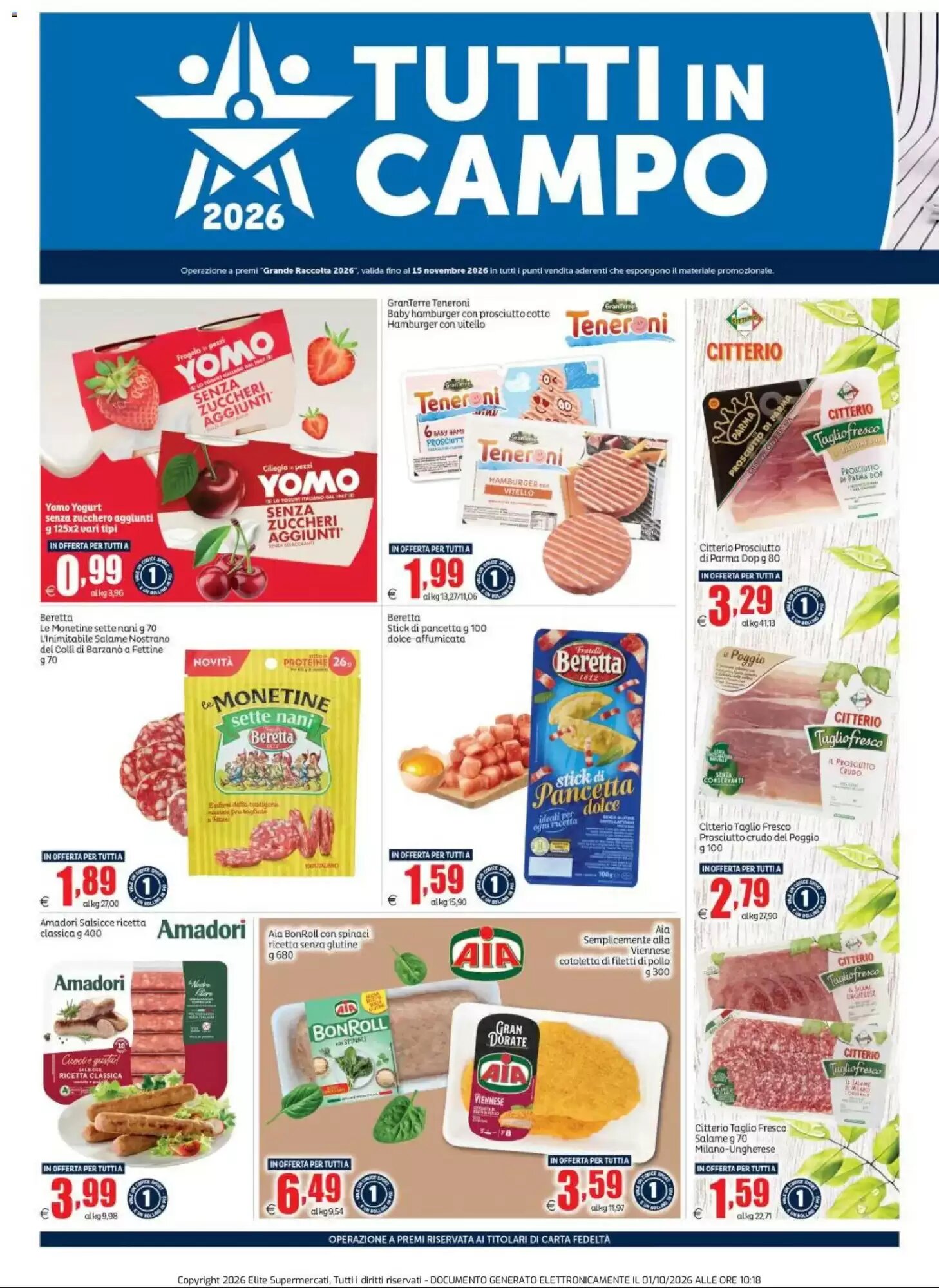 Volantino promozionale Elite  valide dal 28/09/2026 - Pagina 6.