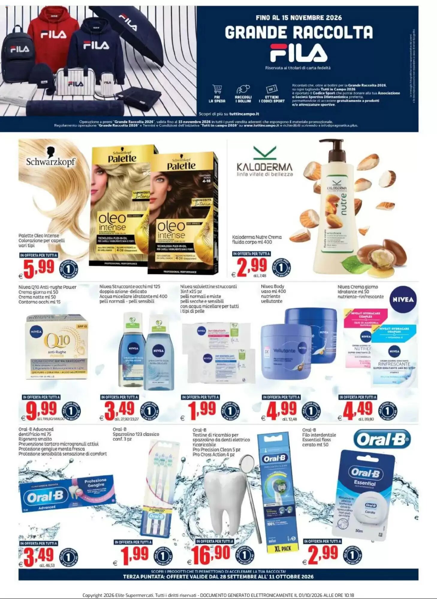 Volantino promozionale Elite  valide dal 28/09/2026 - Pagina 9.